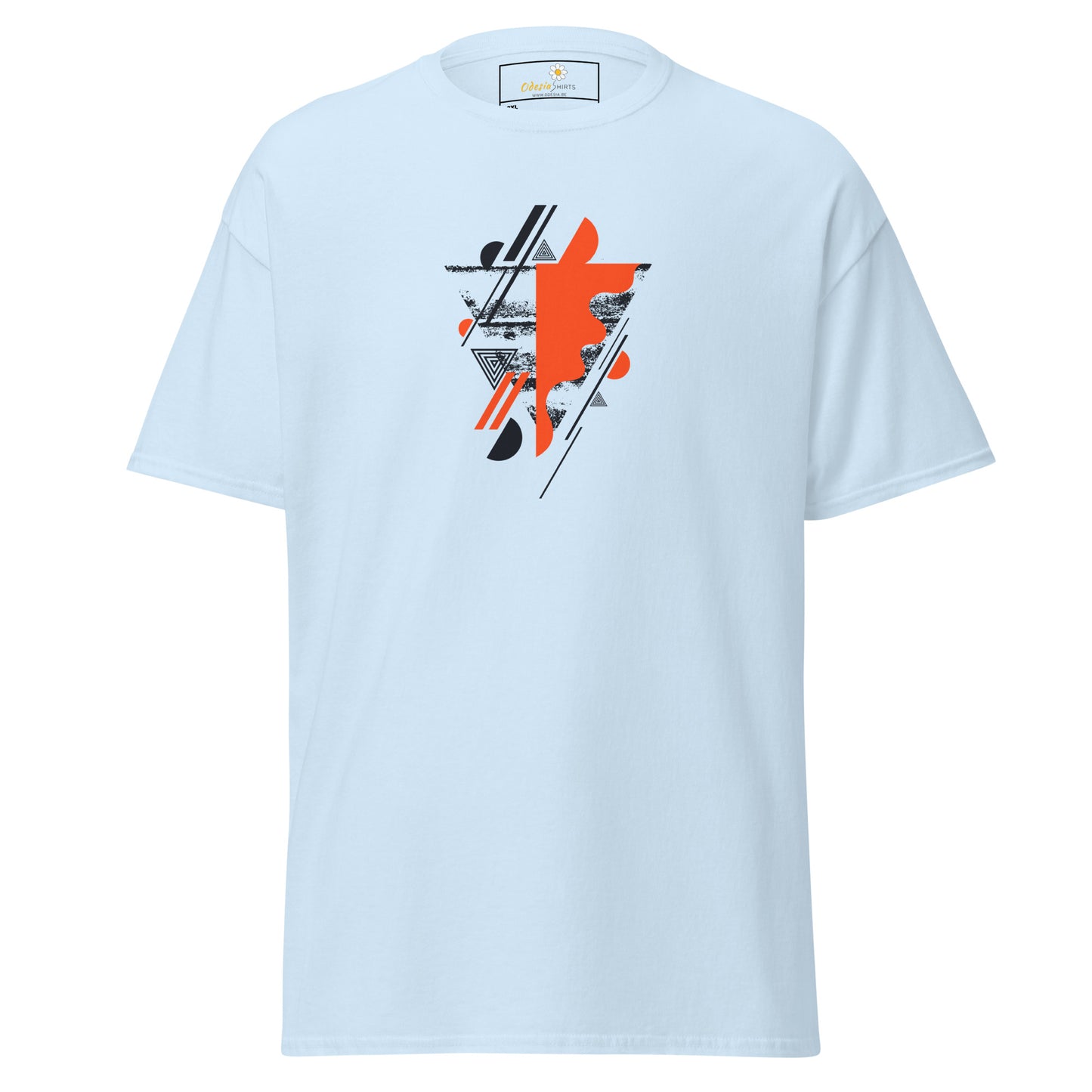 Unisex classic t-shirt - ABSTRACT SHAPES AND COLORS - BIG