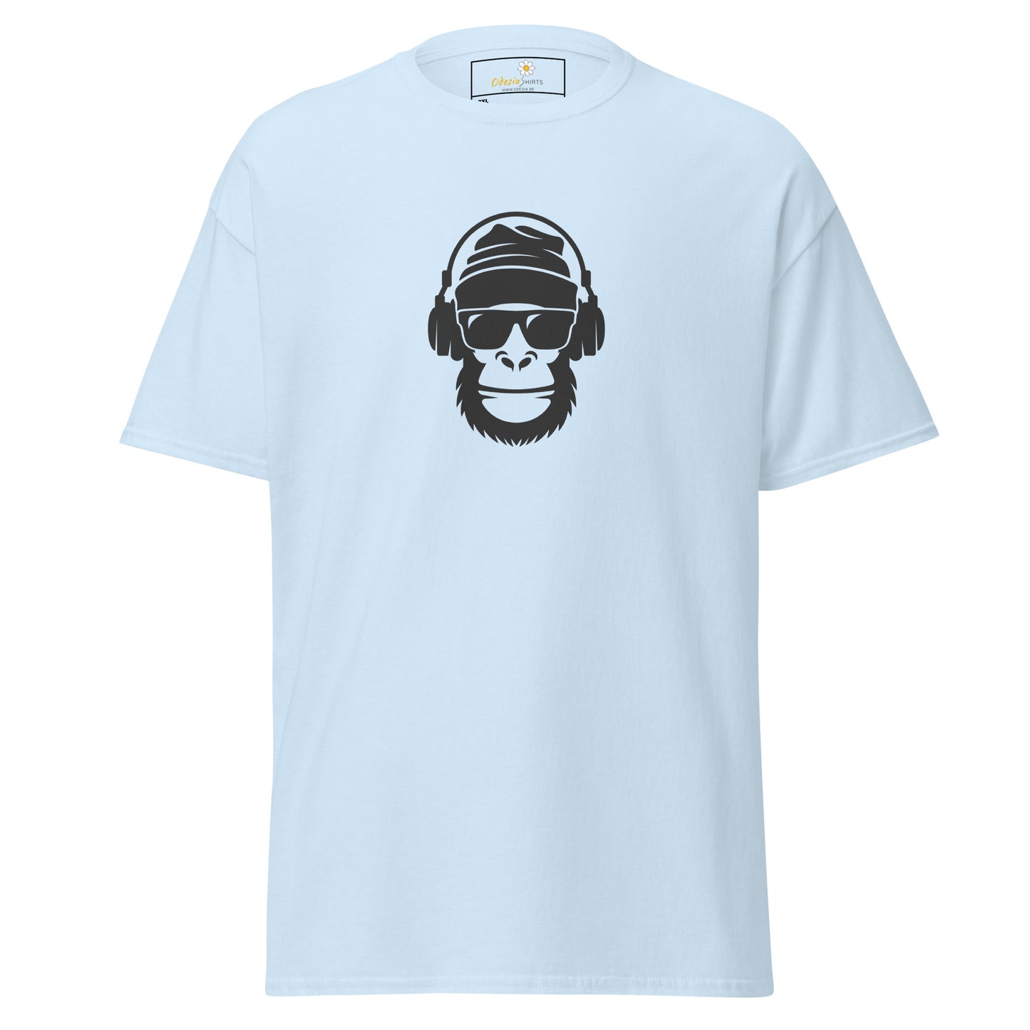 Unisex classic t-shirt - WILDLIFE MONKEY FACE - BIG