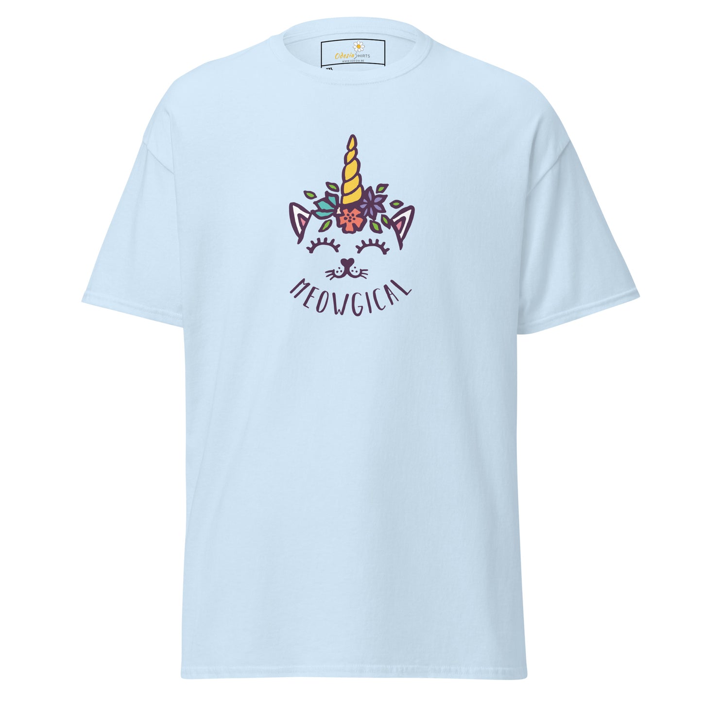 Unisex klassiek t-shirt - ANIMALS CAT MAGICAL - GROOT