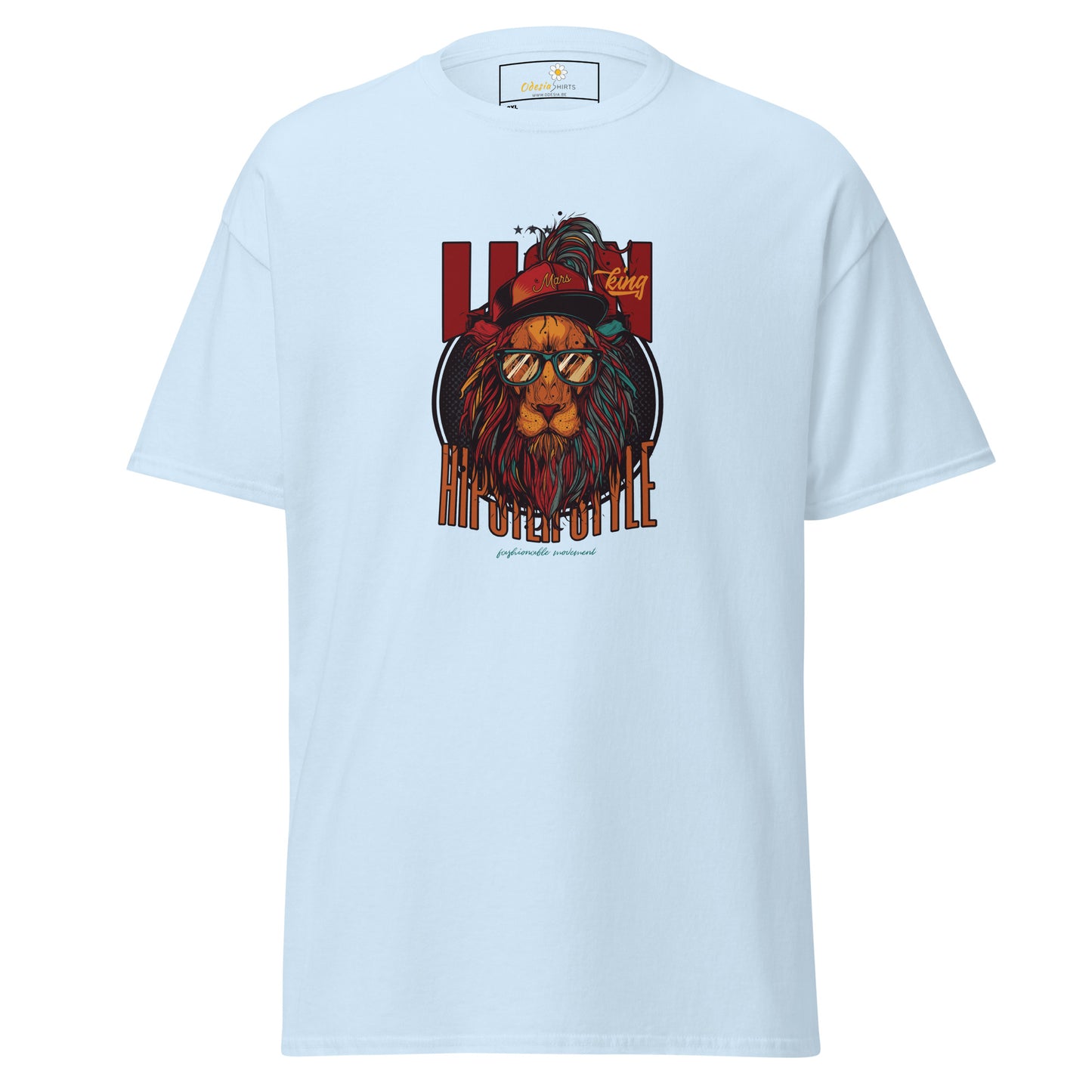 T-shirt classique unisexe - ANIMAUX LION - GRAND