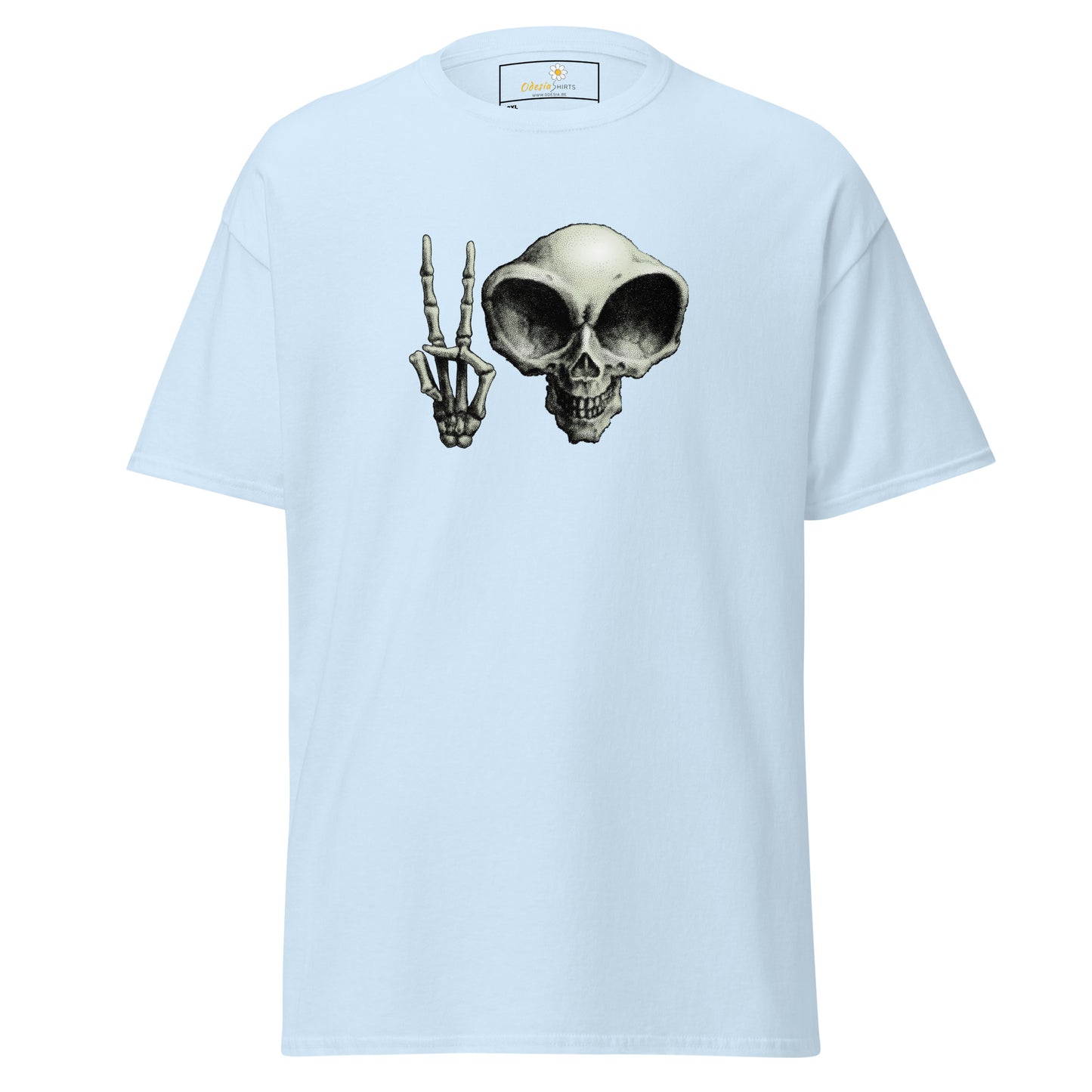 Unisex classic t-shirt - ALIEN PEACE - BIG