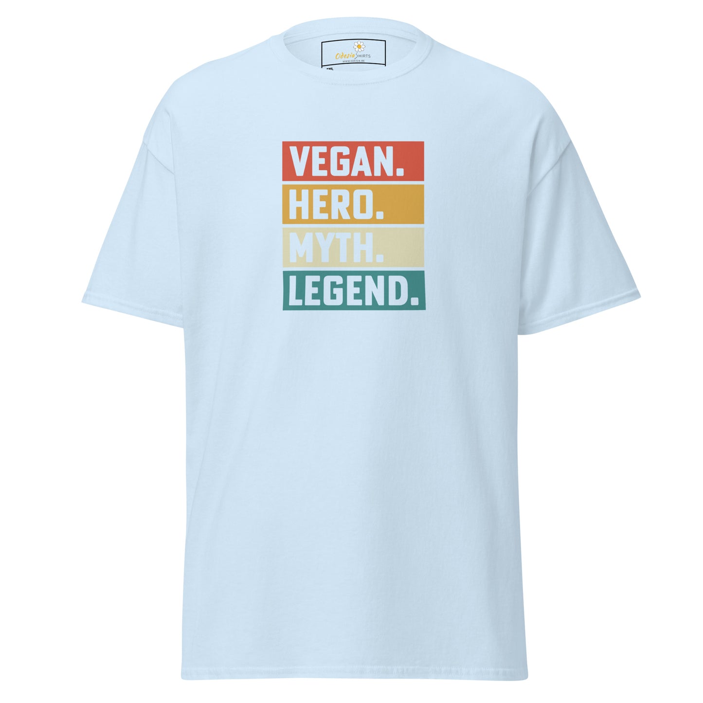 T-shirt classique unisexe - ECOVEG VEGAN HERO LEGEND - GRAND