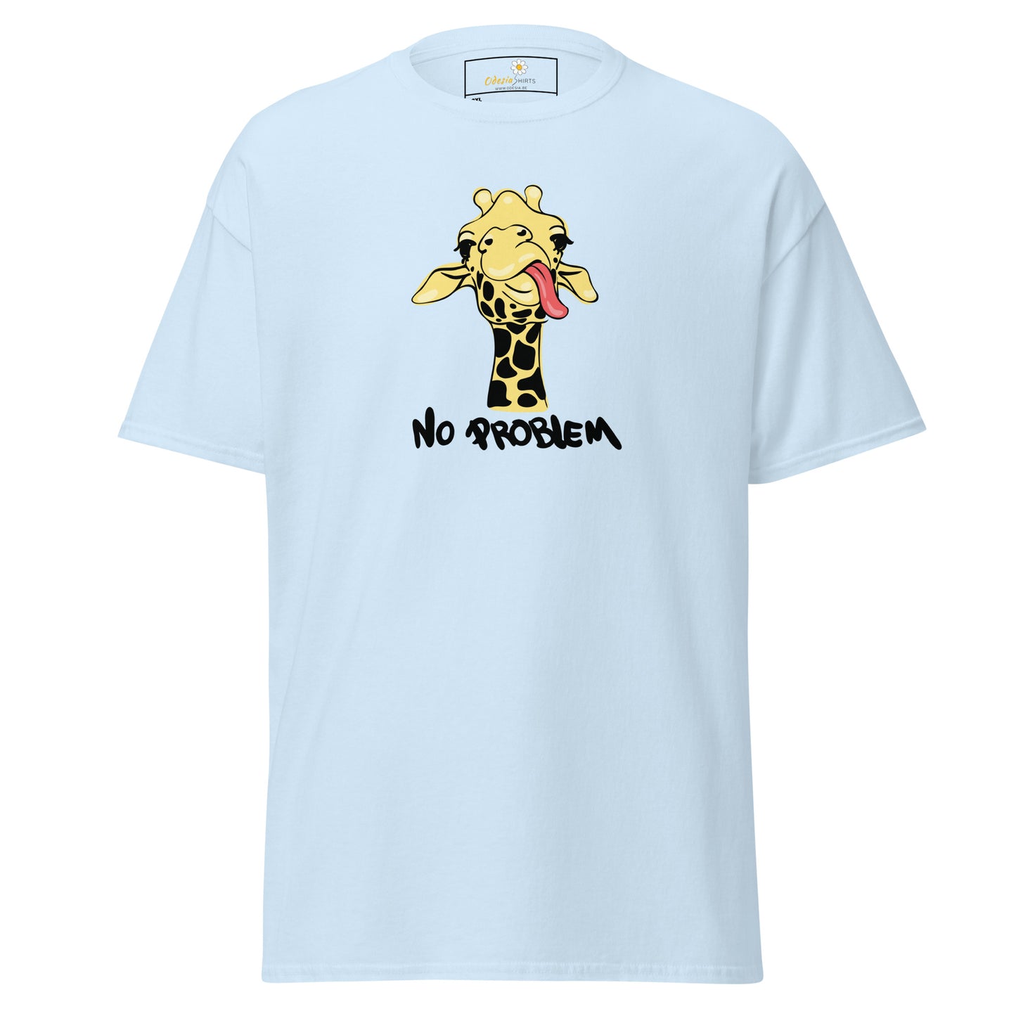 Unisex klassiek t-shirt - FUN GIRAF GEEN PROBLEEM - GROOT