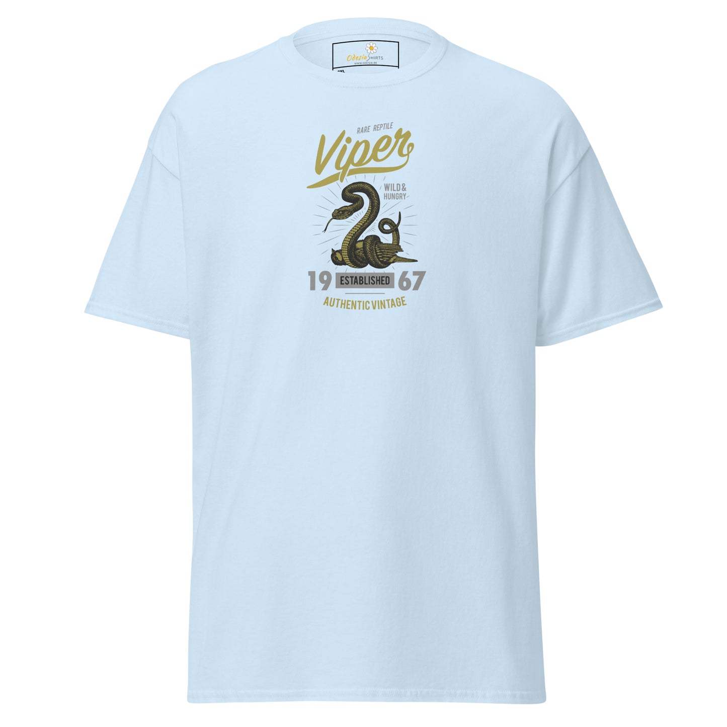 Unisex classic t-shirt - VINTAGE AUTHENTIC VIPER 1967 - BIG