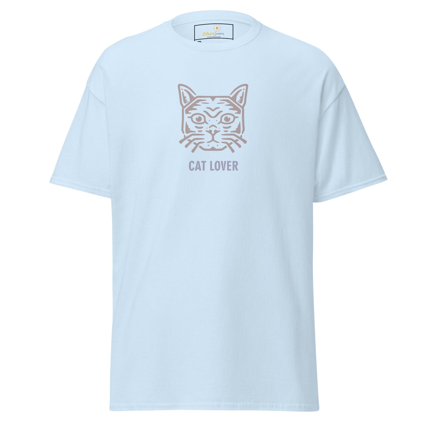 T-shirt classique unisexe - AMOUREUX DES ANIMAUX ET DES CHATS - GRAND
