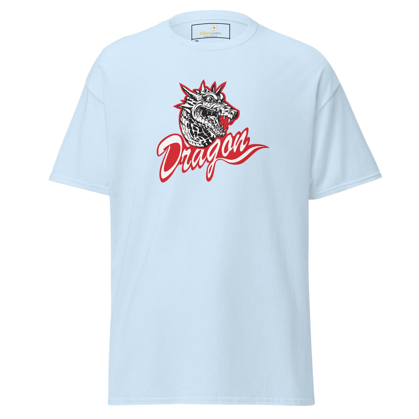 T-shirt classique unisexe - ANIMAUX DRAGON MYSTIQUE - GRAND