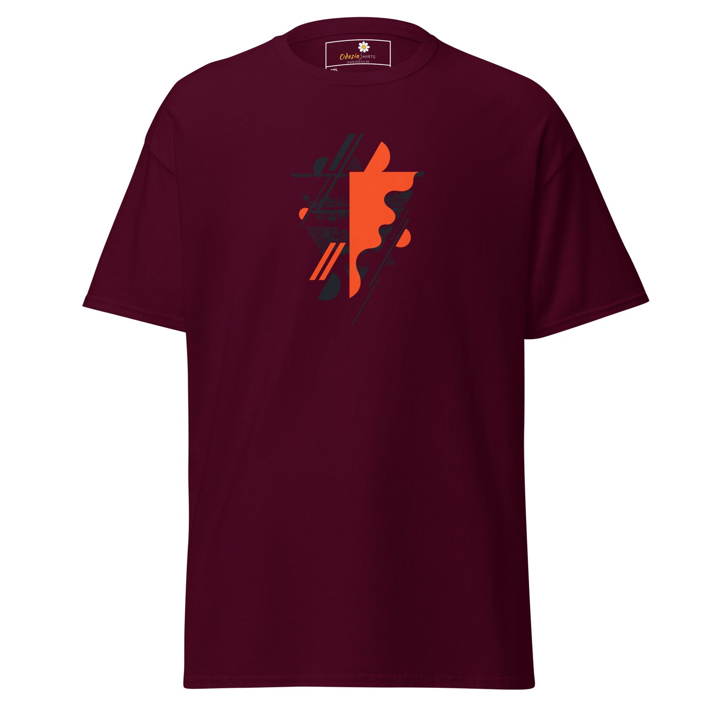 Unisex classic t-shirt - ABSTRACT SHAPES AND COLORS - BIG