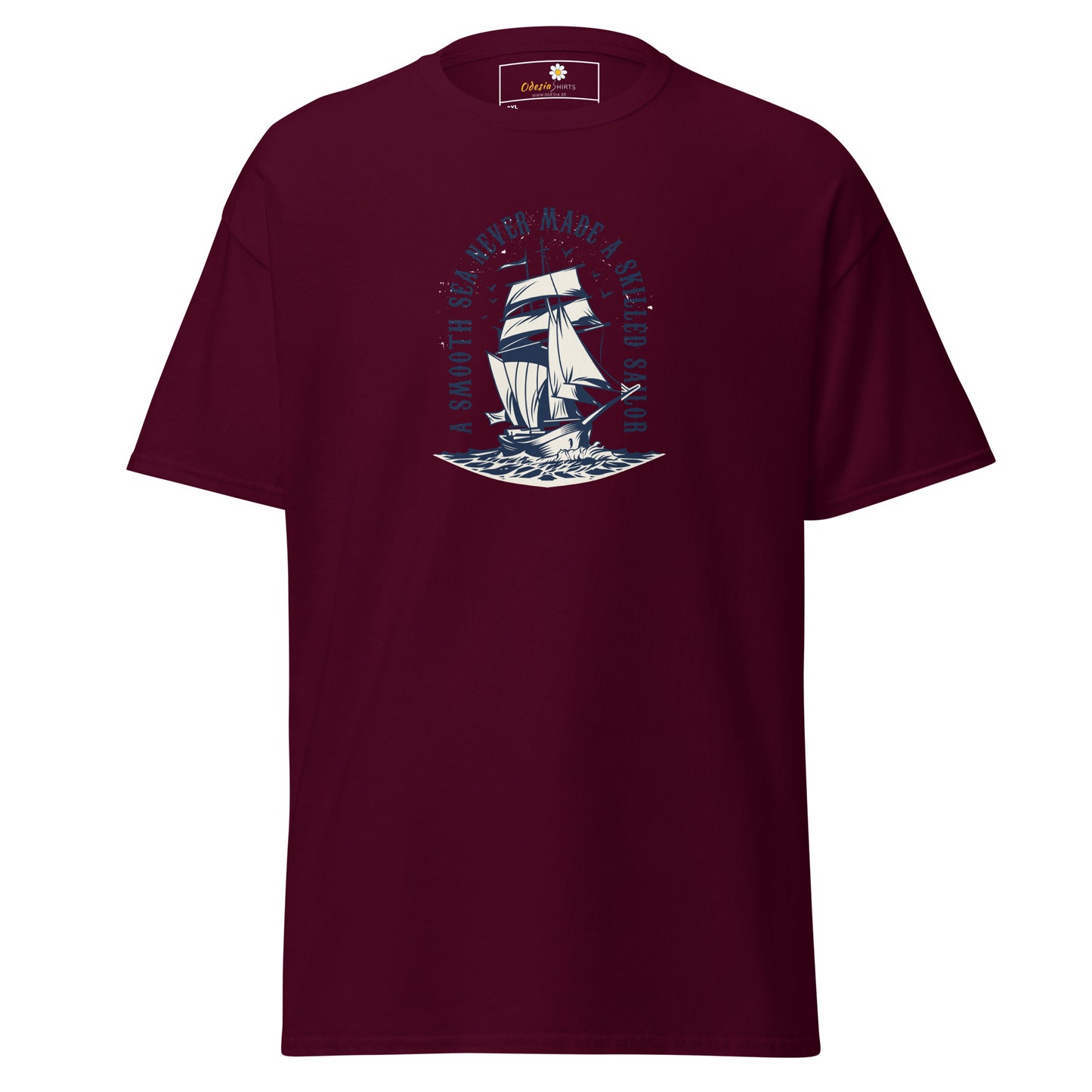 Unisex classic t-shirt - ADVENTURE SAIL BOAT - BIG