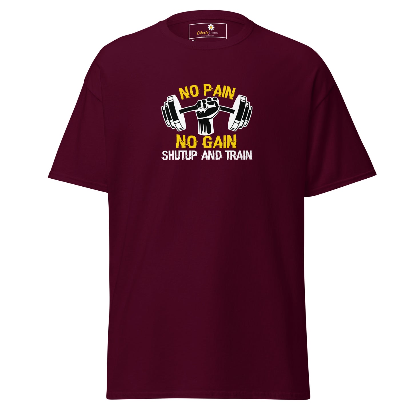 Unisex classic t-shirt - SPORT NO GAIN NO PAIN - BIG