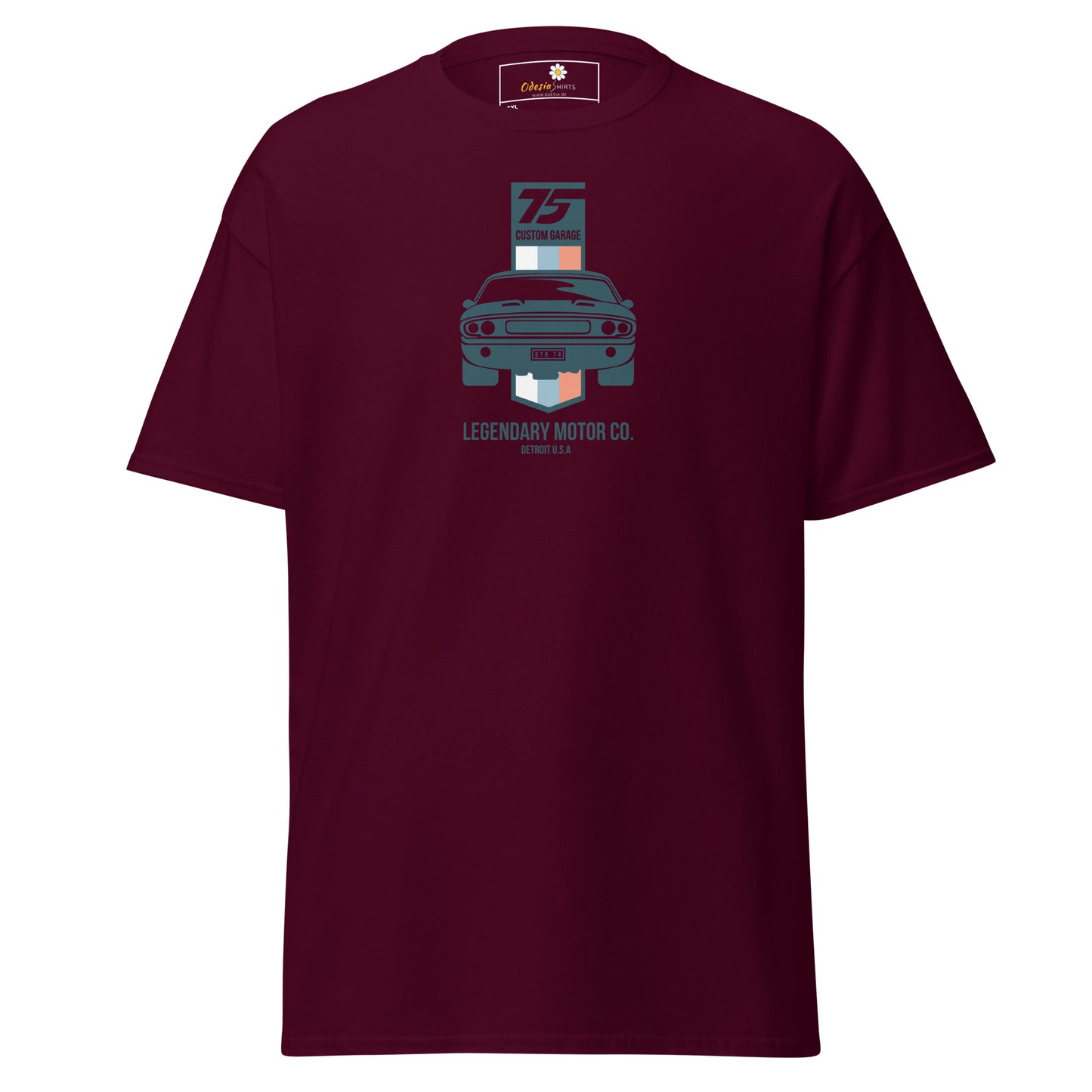 T-shirt classique unisexe - VINTAGE LEGENDARY MOTOR CARS - GRAND