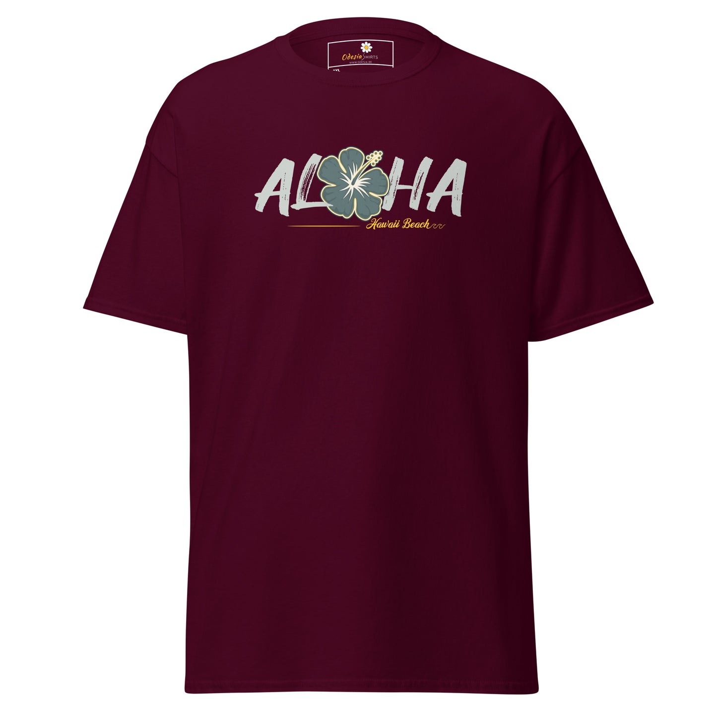 Unisex klassiek t-shirt - SUMMER HAWAI ALOHA - GROOT