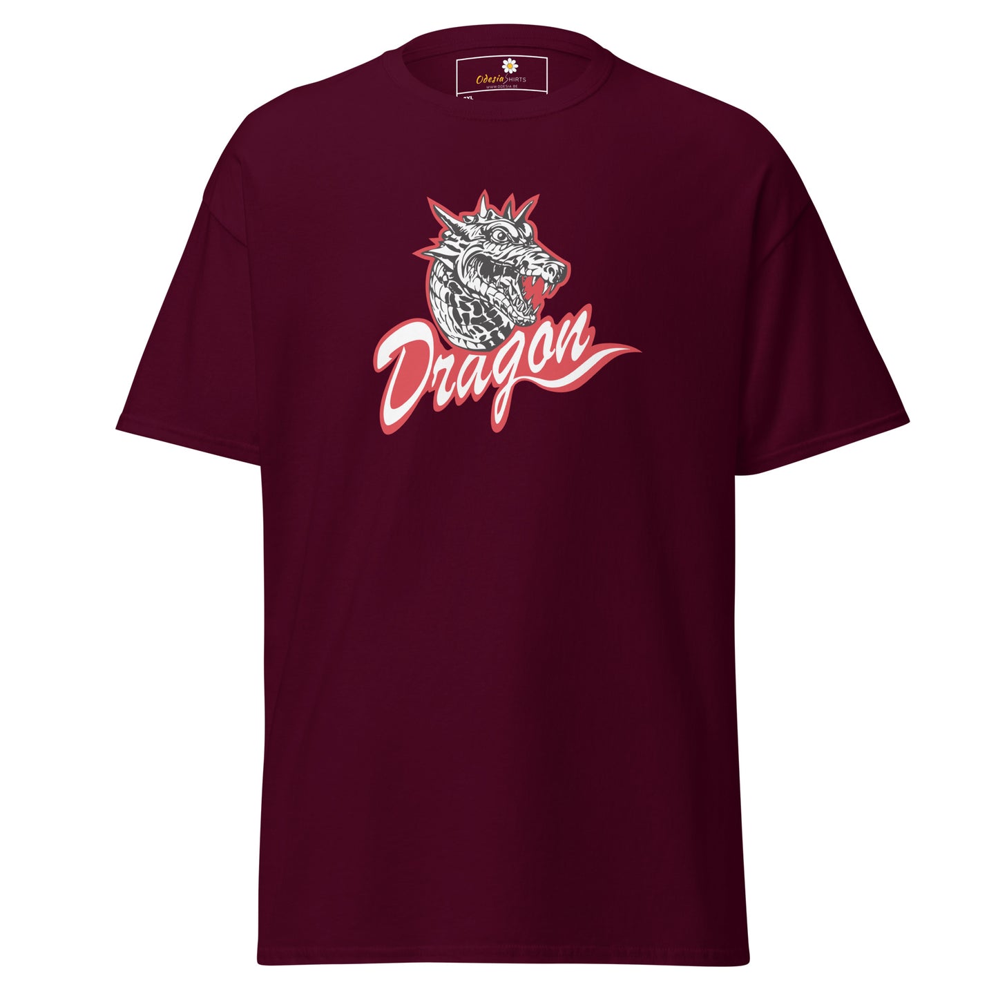 T-shirt classique unisexe - ANIMAUX DRAGON MYSTIQUE - GRAND