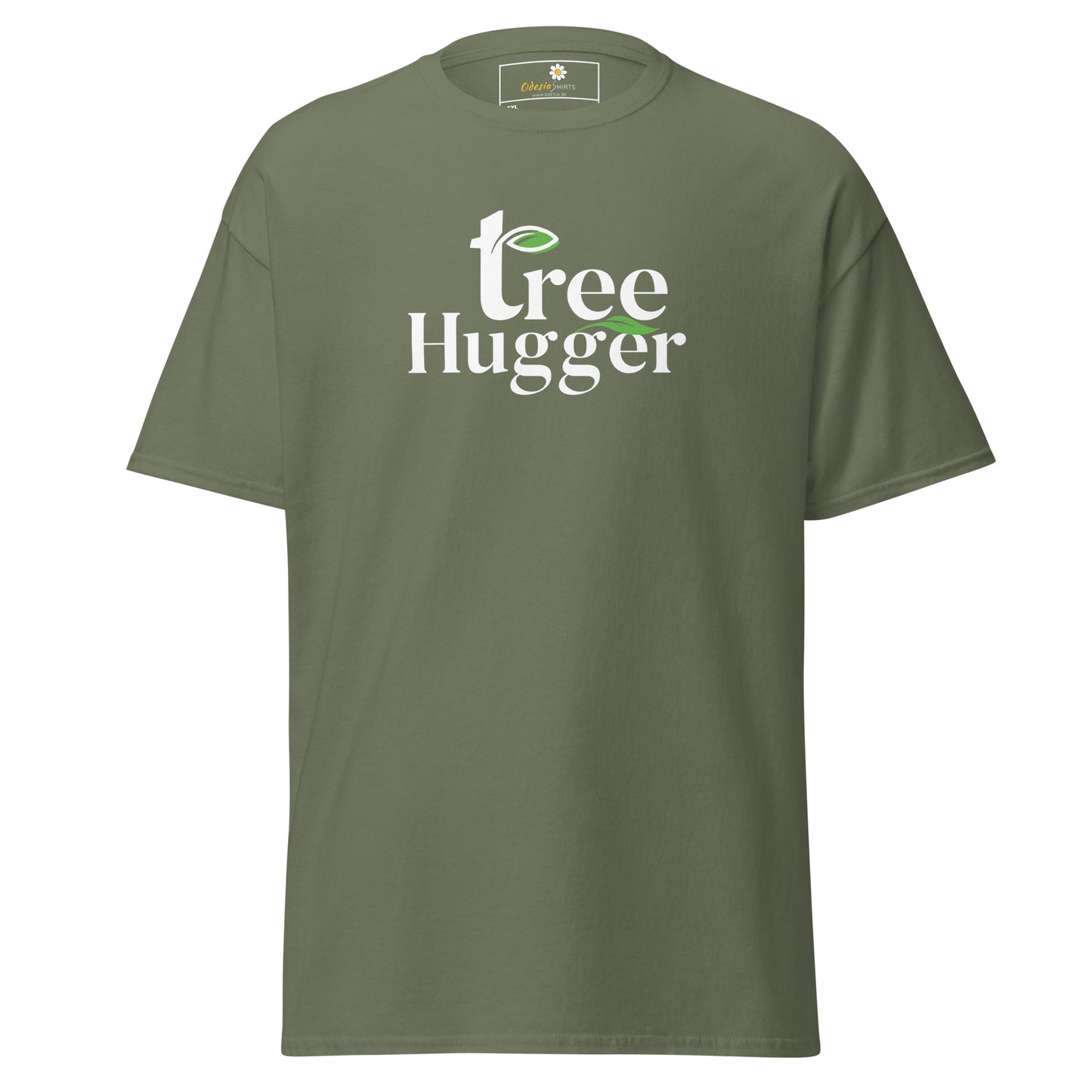 Unisex classic t-shirt - ECOLOGY TREE HUGGER - BIG