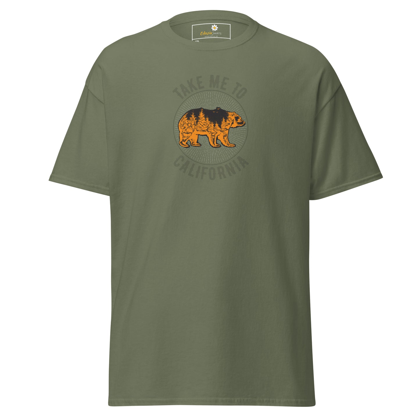 T-shirt classique unisexe - ADVENTURE TAKE ME TO CALIFORNIA - GRAND