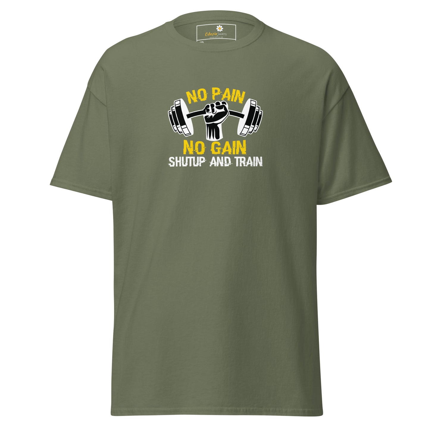 Unisex classic t-shirt - SPORT NO GAIN NO PAIN - BIG