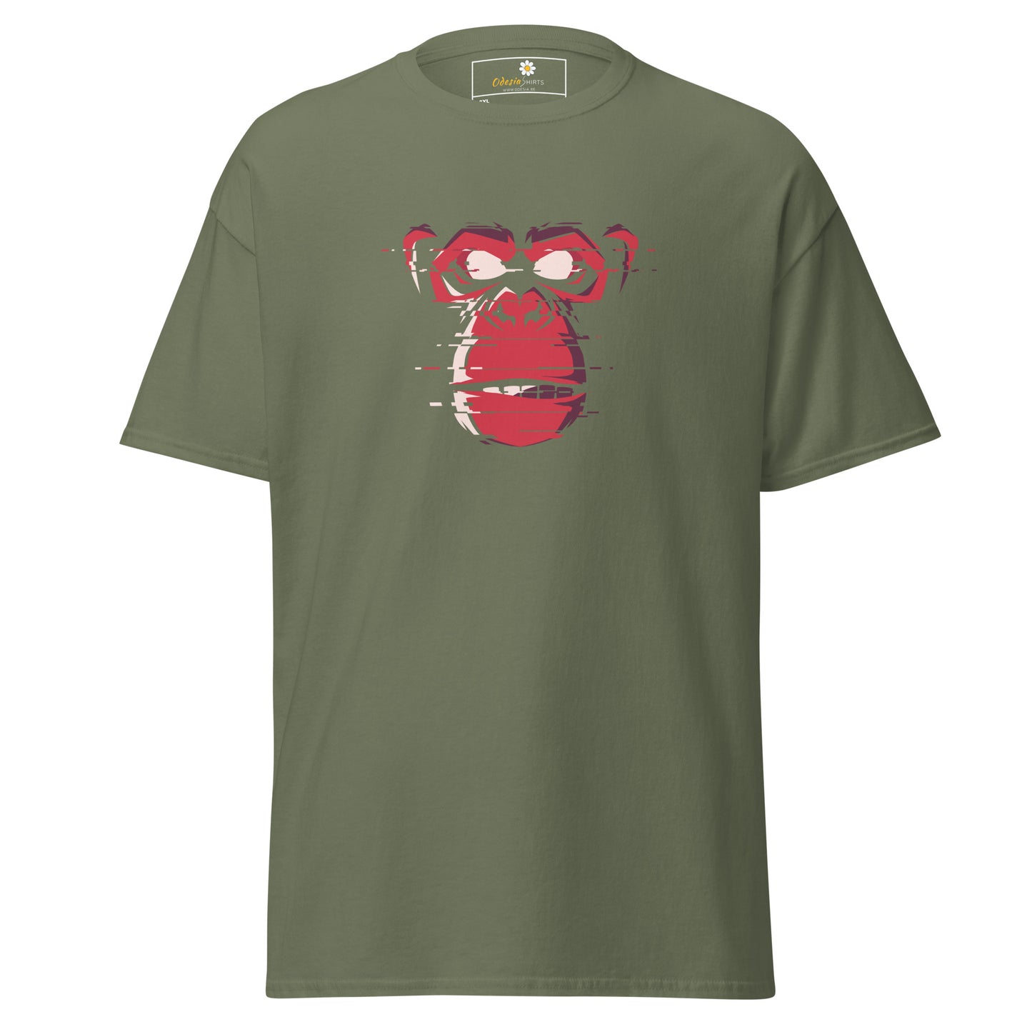 Unisex classic t-shirt - WILDLIFE CHIMP - BIG