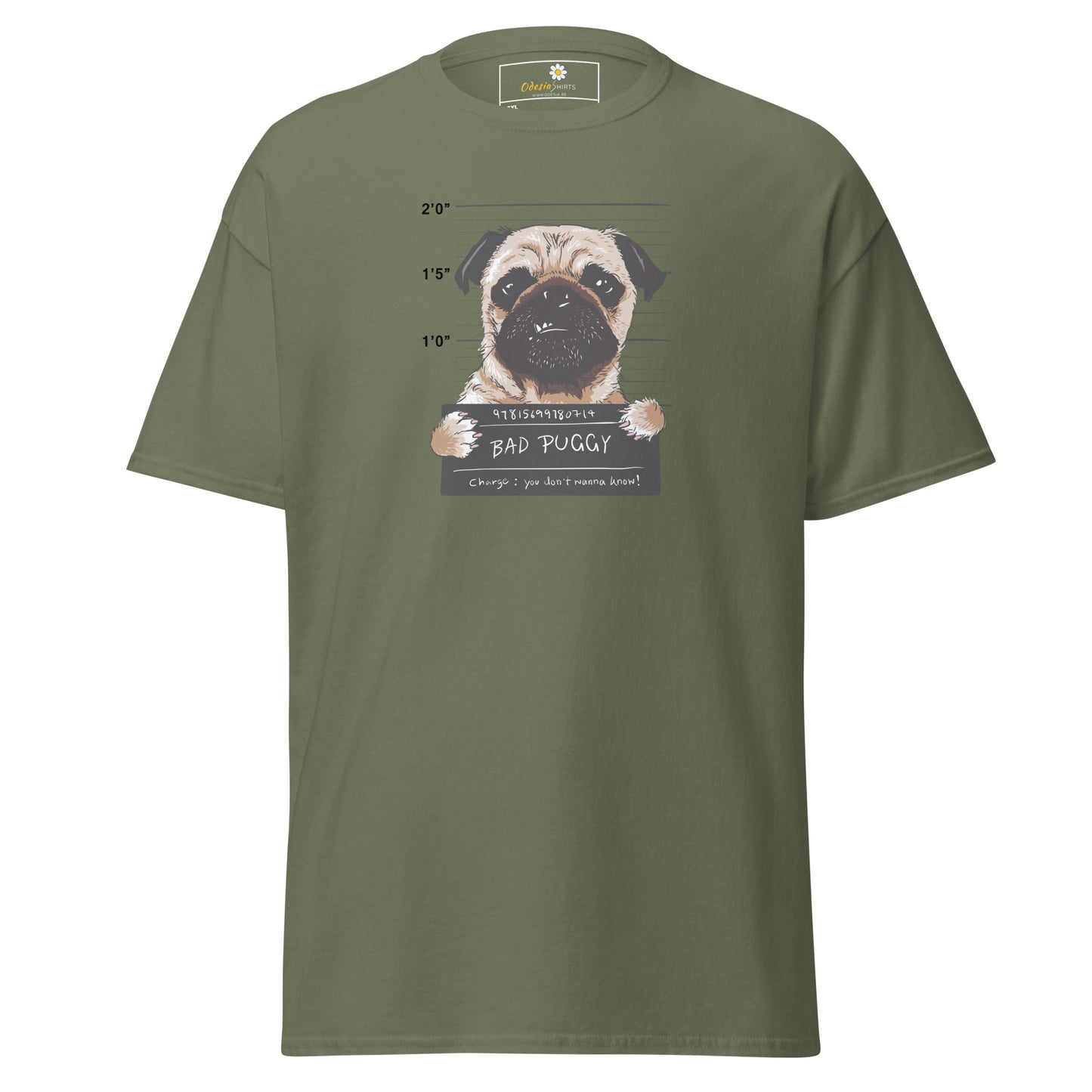 Unisex classic t-shirt - ANIMALS BAD PUPPY JAIL - BIG