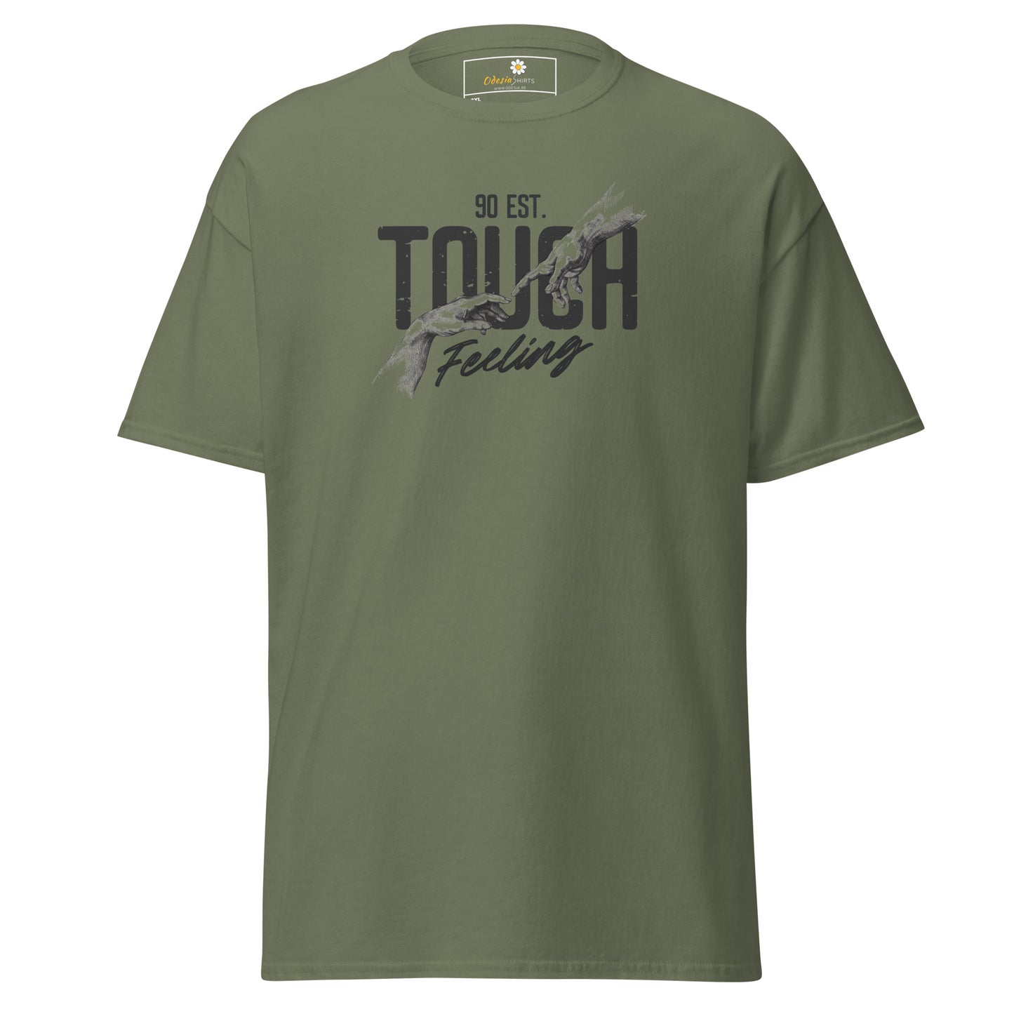 Unisex classic t-shirt - SPIRITUAL DIVINE TOUCH - BIG
