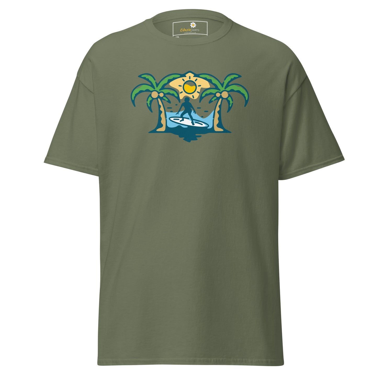 Unisex classic t-shirt - SUMMER ISLAND RELAX - BIG