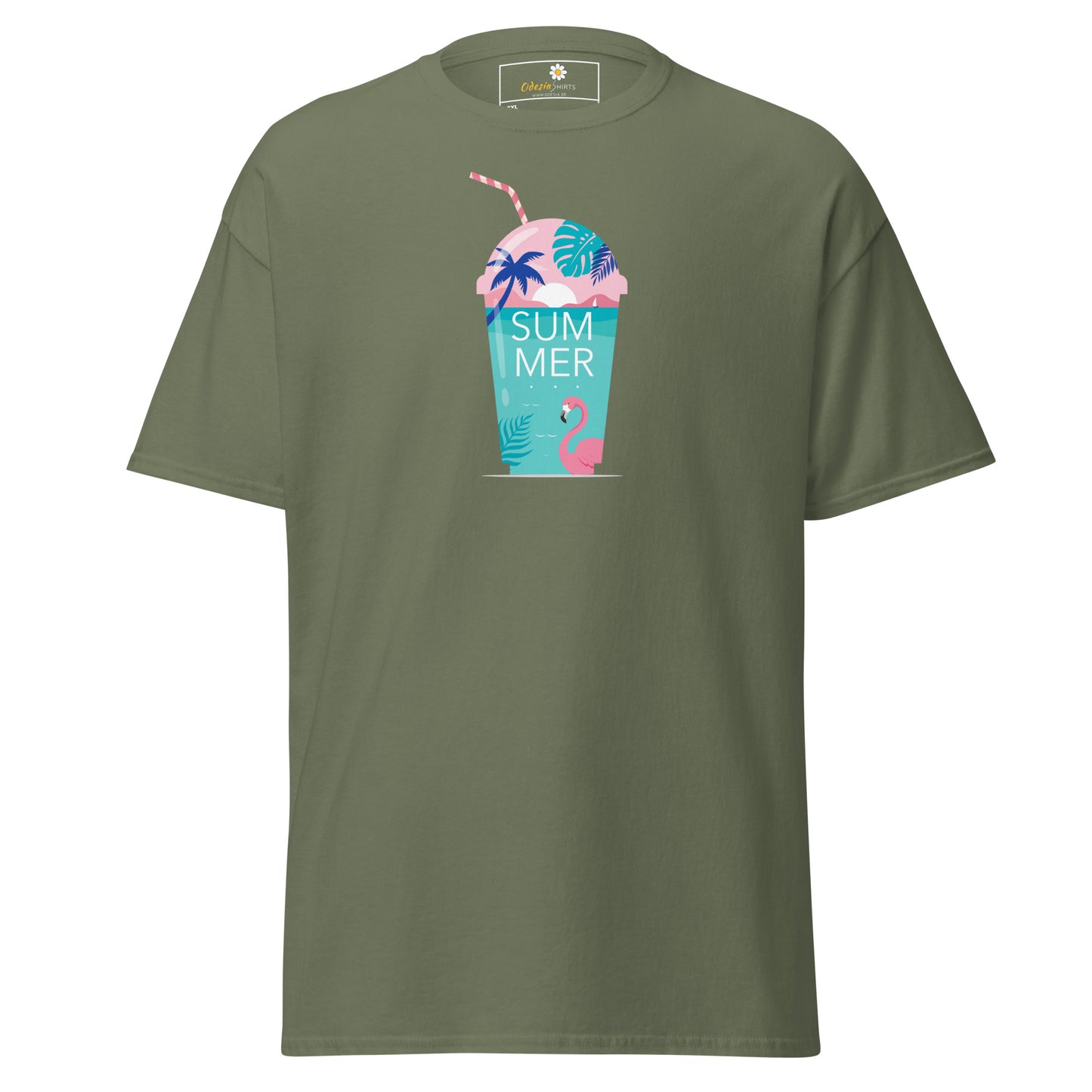 Unisex classic t-shirt - SUMMER MILKSHAKE - BIG