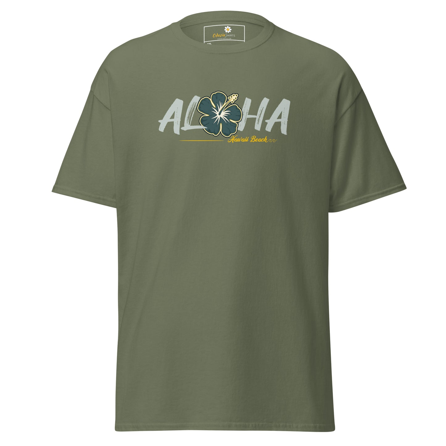 Unisex klassiek t-shirt - SUMMER HAWAI ALOHA - GROOT