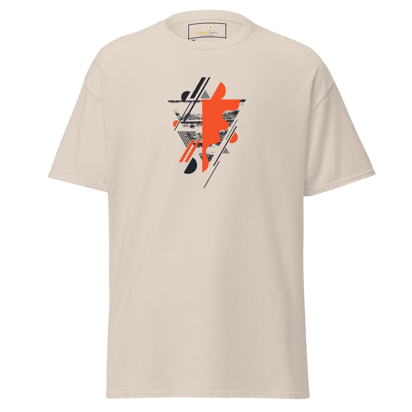 Unisex classic t-shirt - ABSTRACT SHAPES AND COLORS - BIG