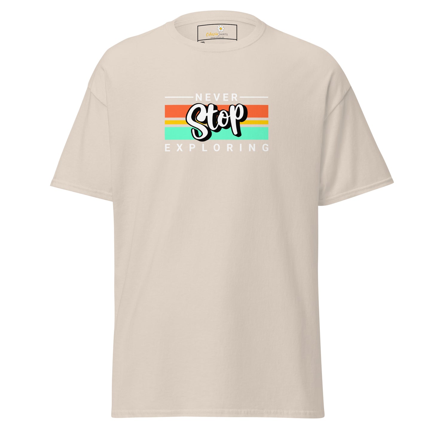 Unisex classic t-shirt - ADVENTURE NEVER STOP EXPLORING 2 - BIG