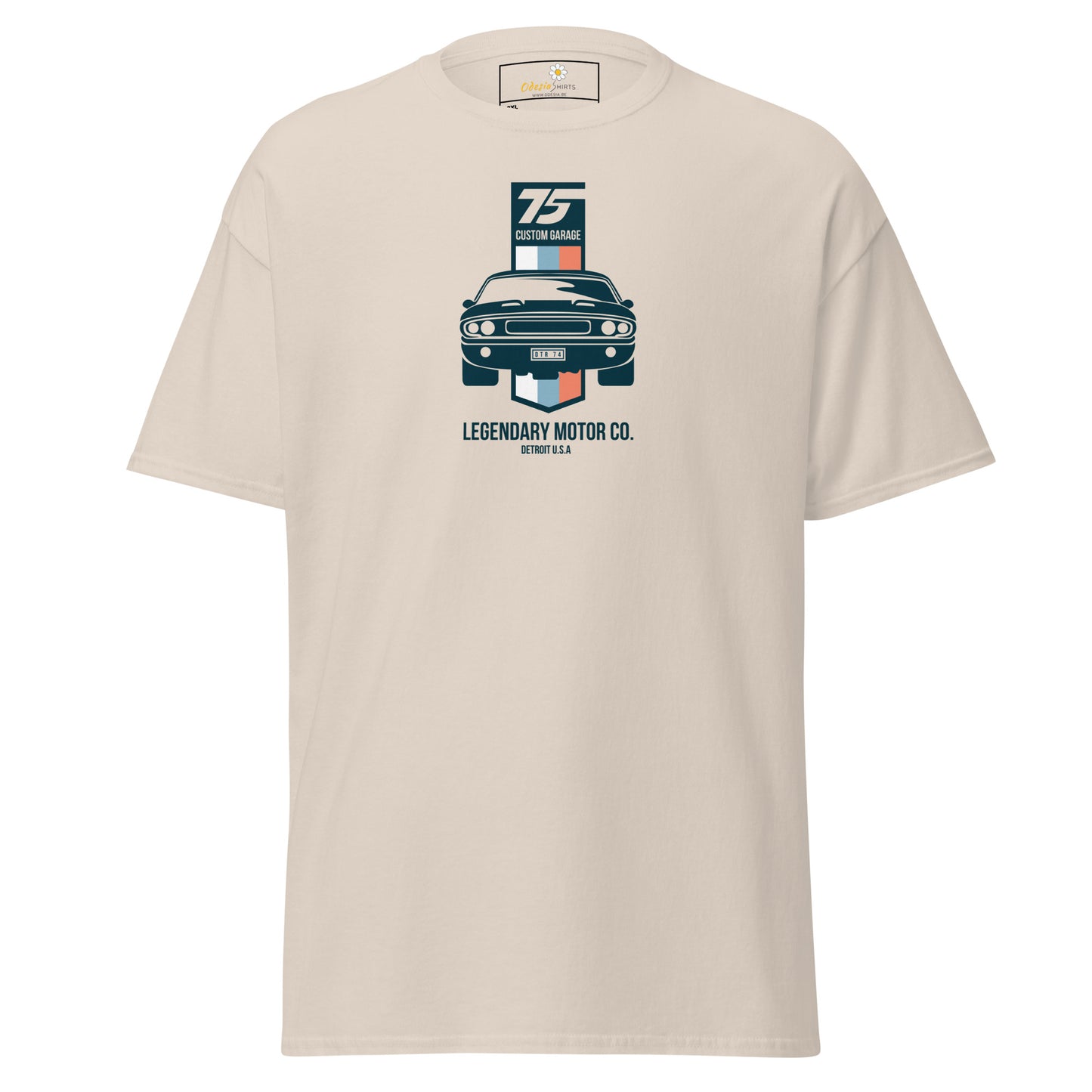 T-shirt classique unisexe - VINTAGE LEGENDARY MOTOR CARS - GRAND
