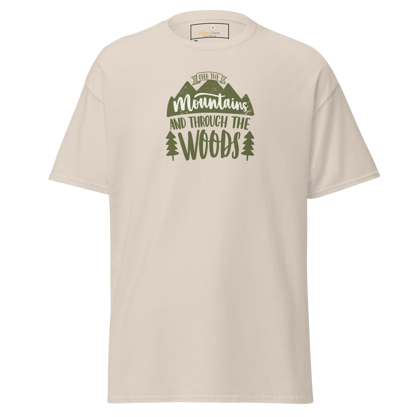 Unisex classic t-shirt - ADVENTURE THROUGH THE WOODS - BIG
