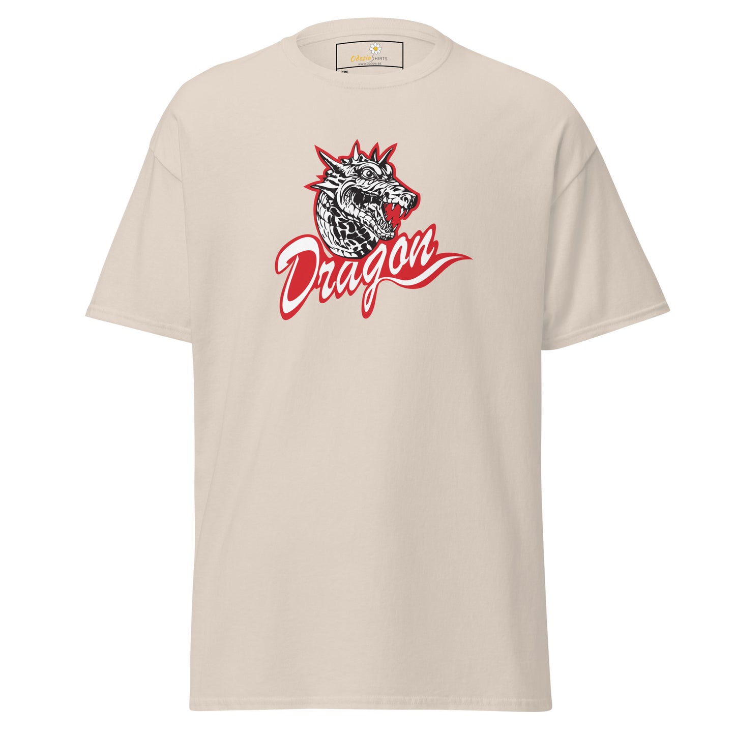 T-shirt classique unisexe - ANIMAUX DRAGON MYSTIQUE - GRAND