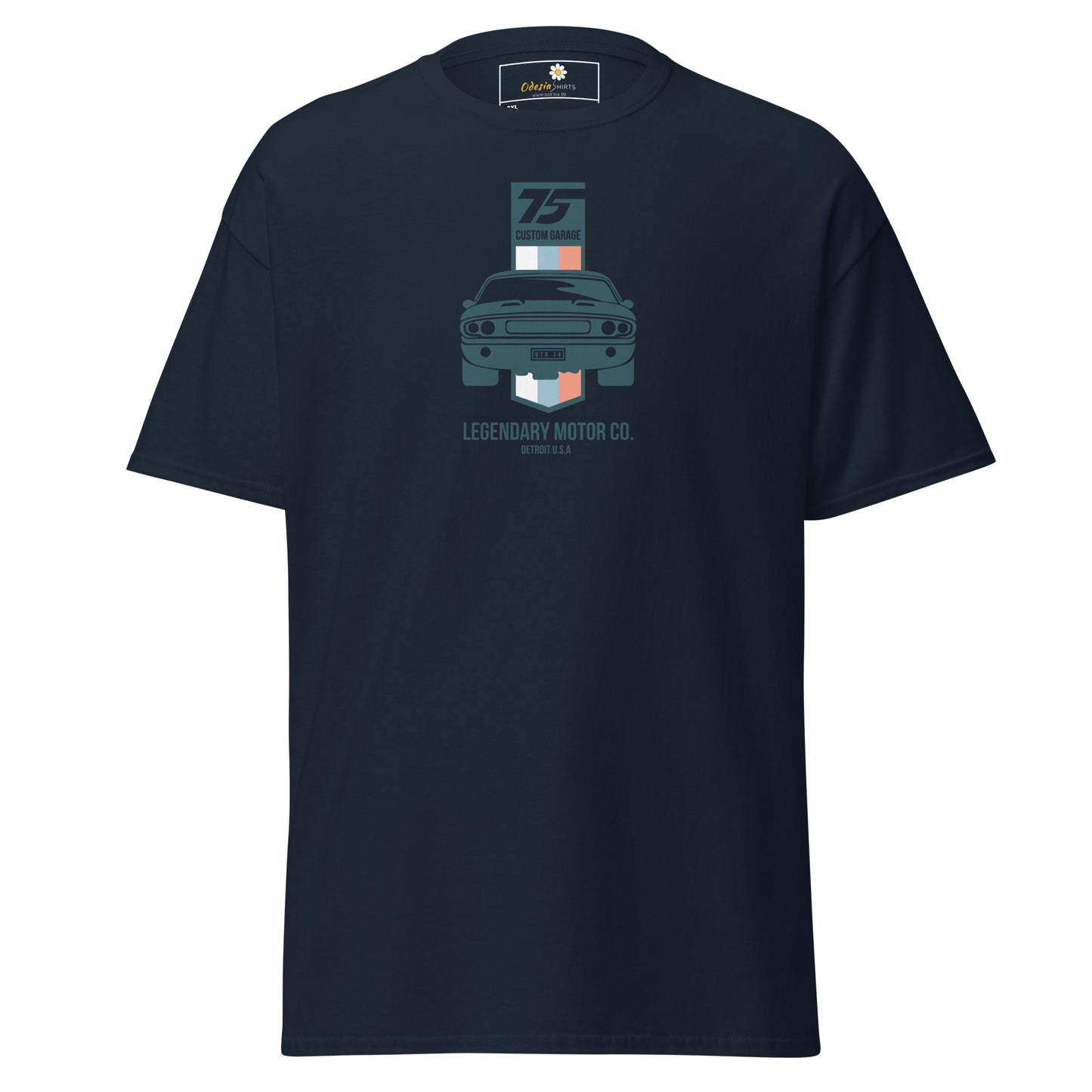T-shirt classique unisexe - VINTAGE LEGENDARY MOTOR CARS - GRAND