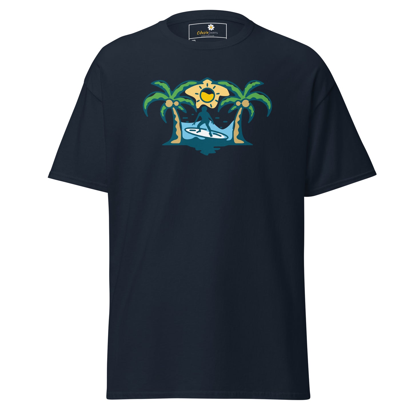 Unisex classic t-shirt - SUMMER ISLAND RELAX - BIG