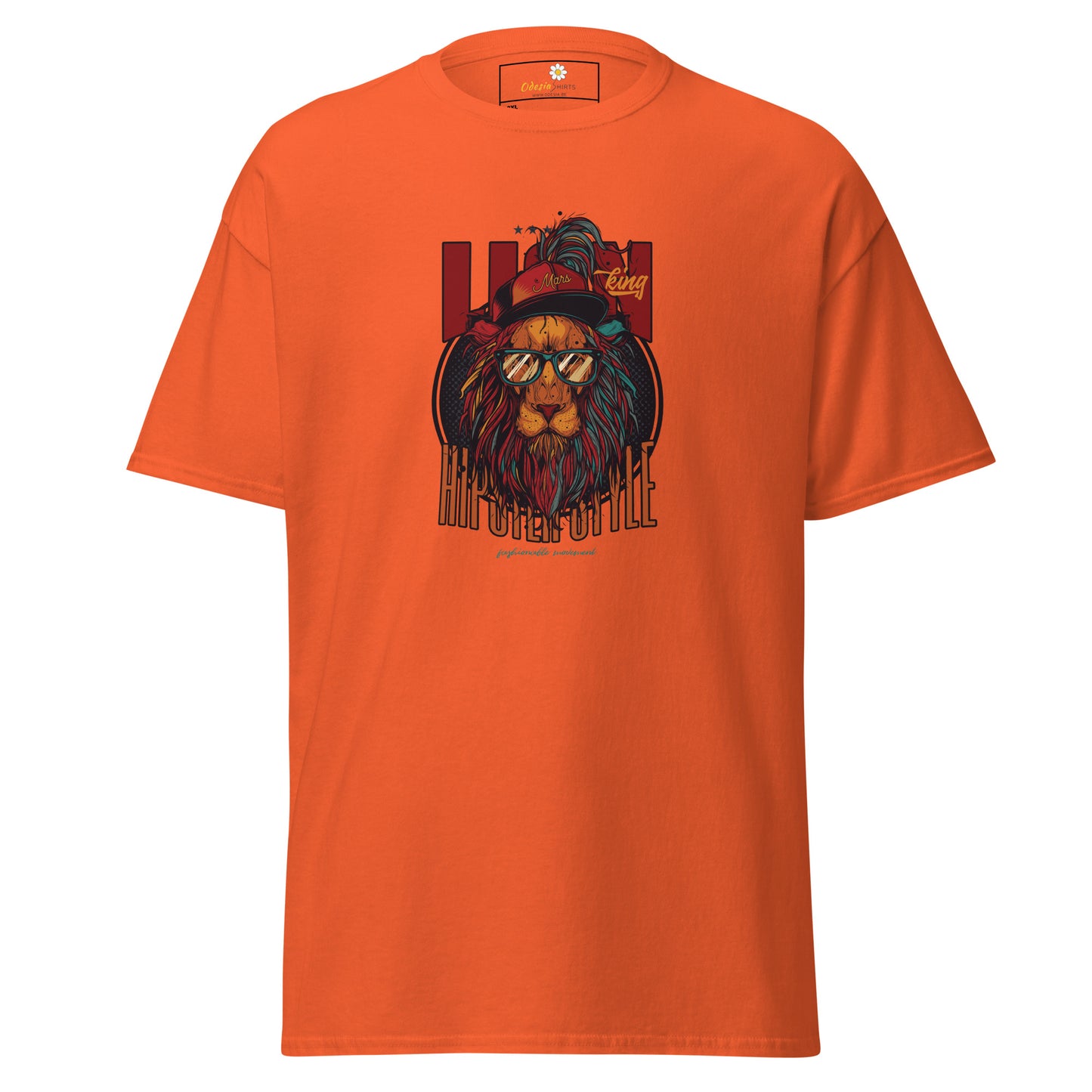 T-shirt classique unisexe - ANIMAUX LION - GRAND