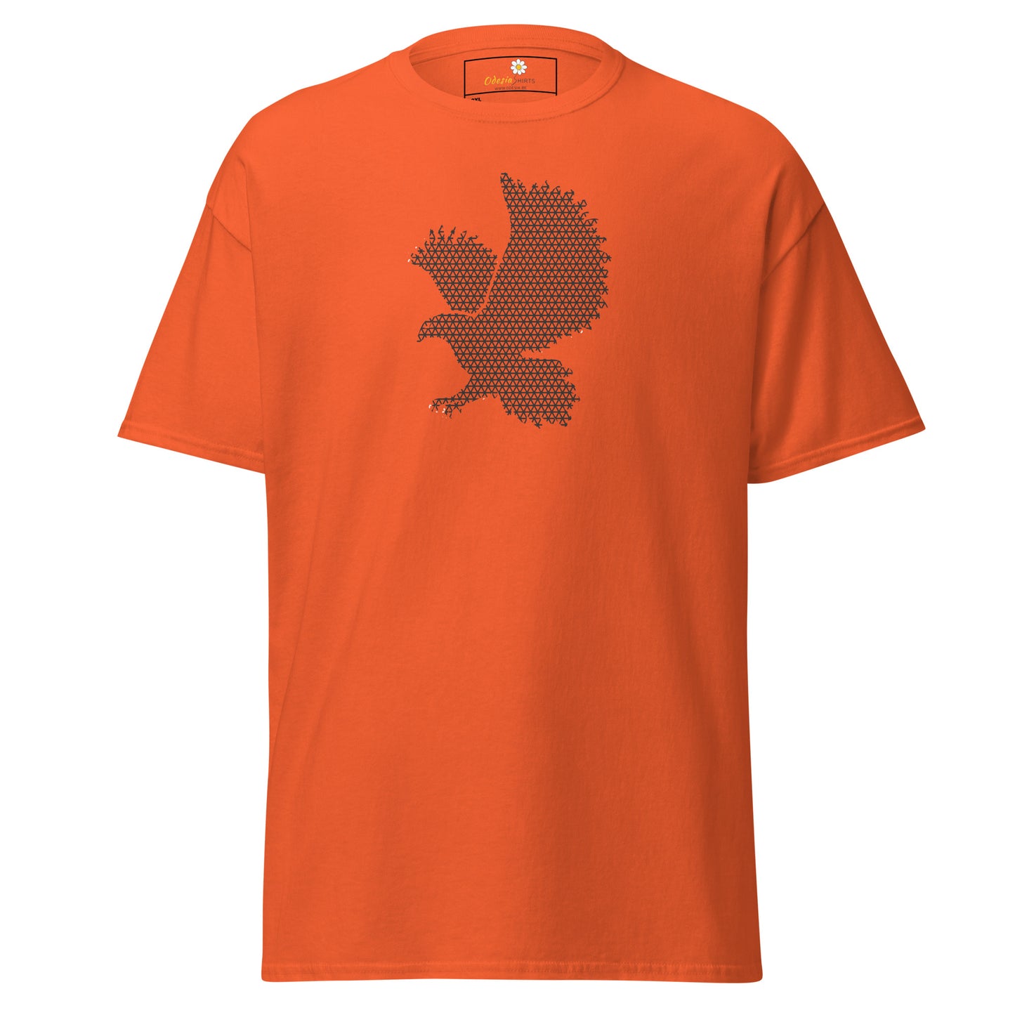 Unisex classic t-shirt - ABSTRACT FLYING BIRD - BIG