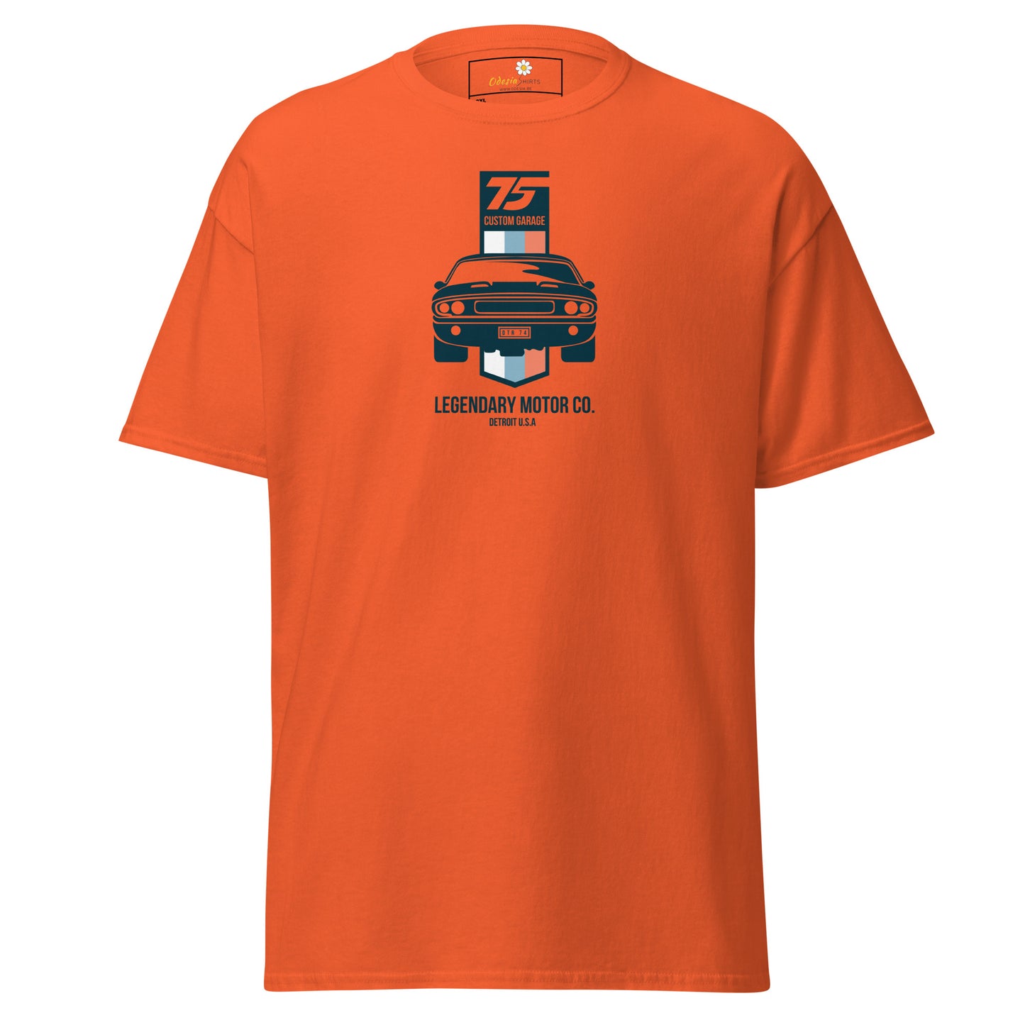 T-shirt classique unisexe - VINTAGE LEGENDARY MOTOR CARS - GRAND