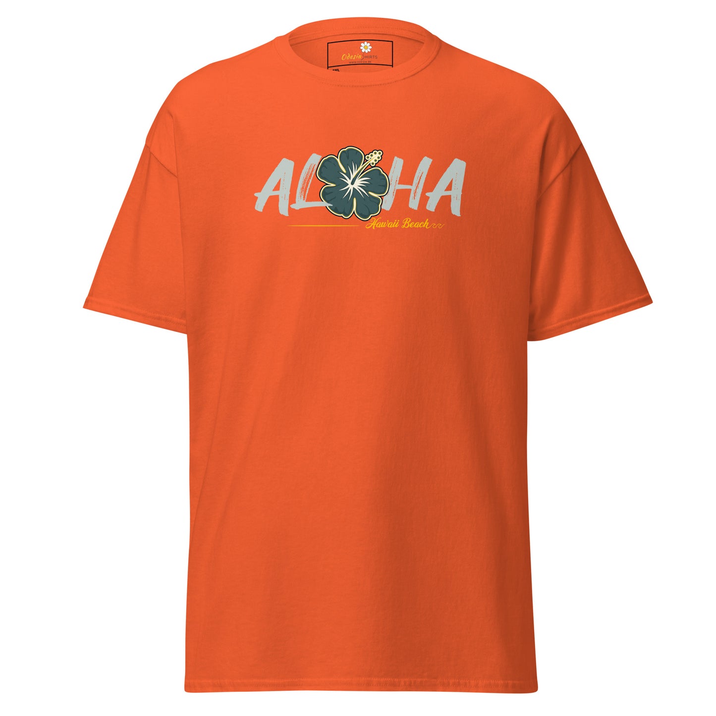 Unisex klassiek t-shirt - SUMMER HAWAI ALOHA - GROOT