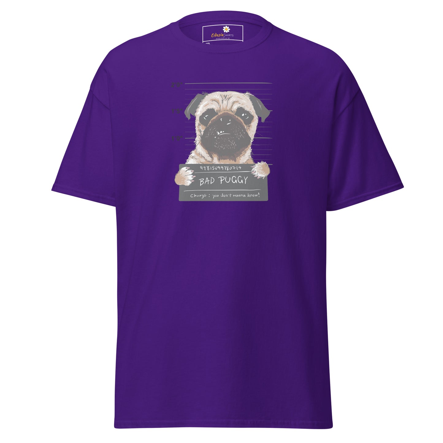 Unisex classic t-shirt - ANIMALS BAD PUPPY JAIL - BIG