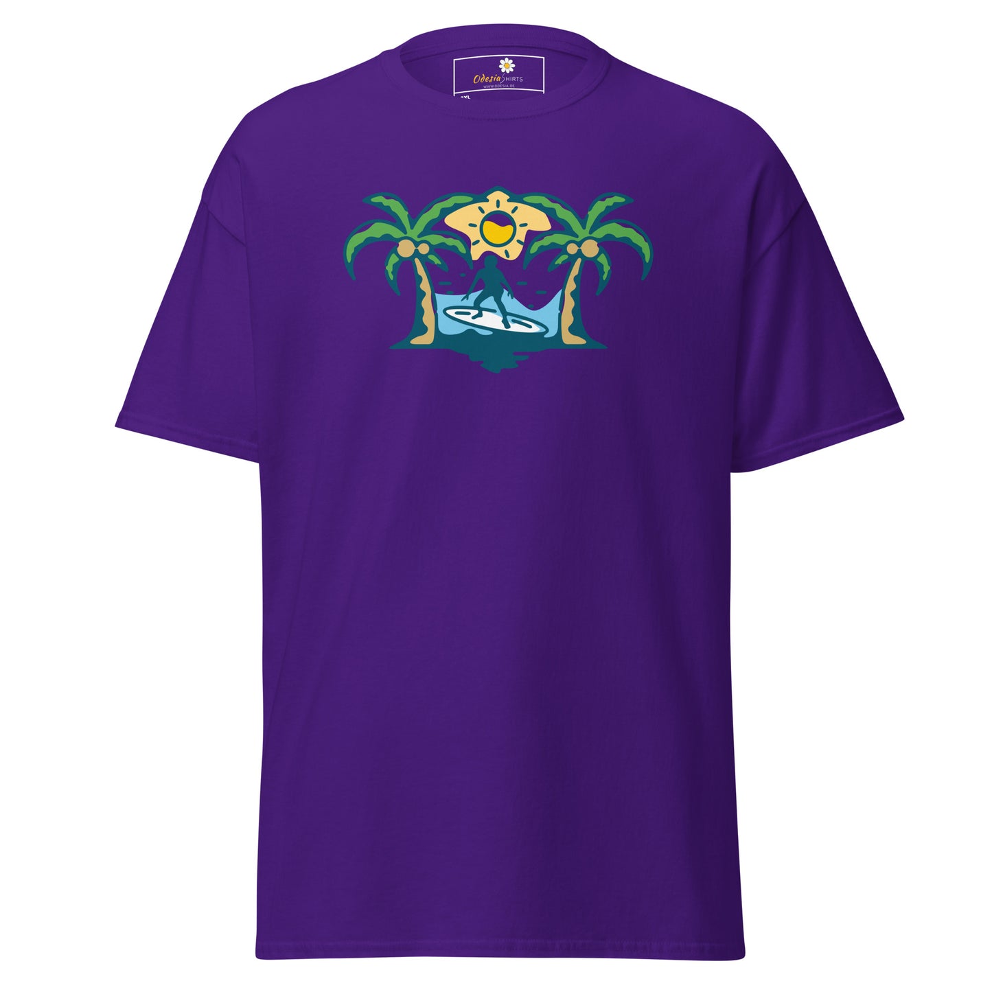 Unisex classic t-shirt - SUMMER ISLAND RELAX - BIG