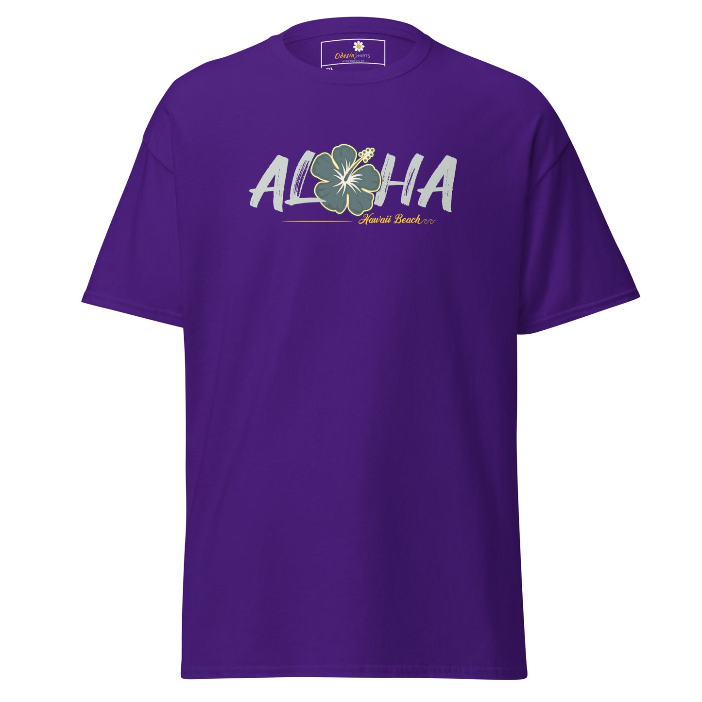 Unisex klassiek t-shirt - SUMMER HAWAI ALOHA - GROOT