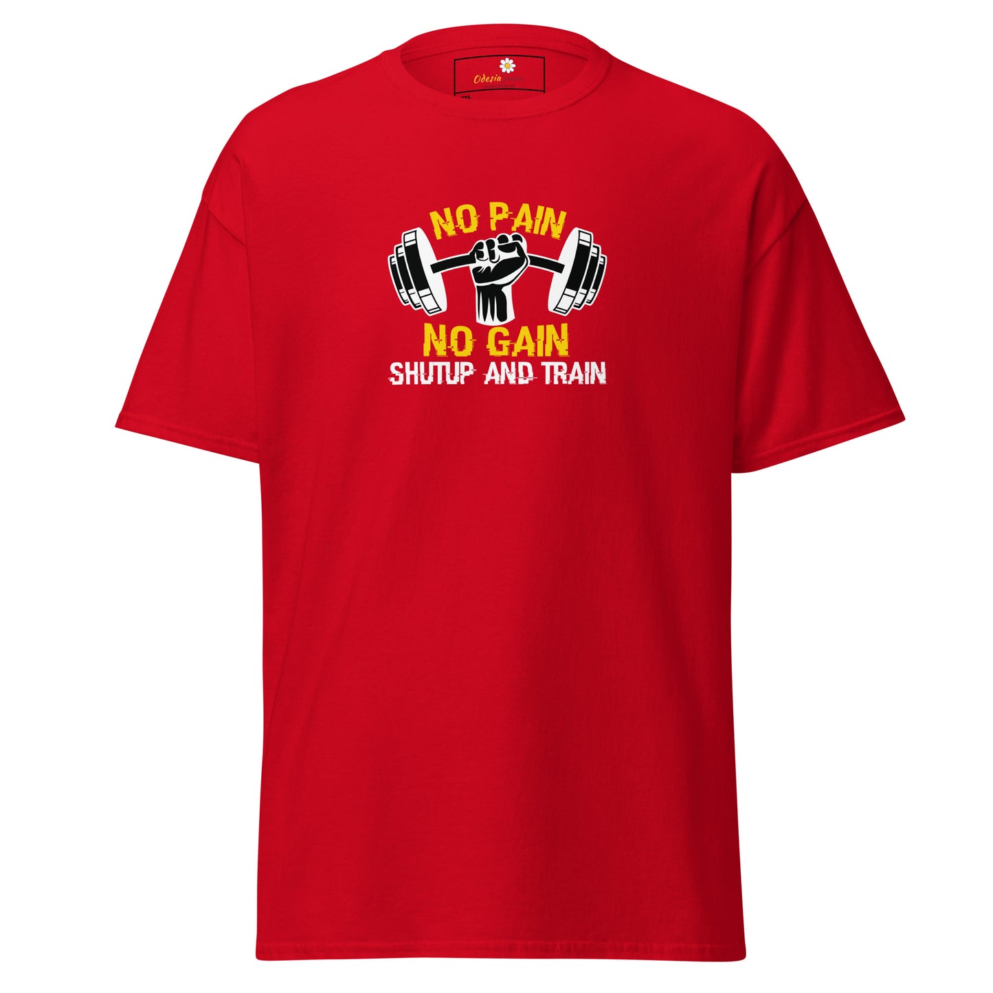Unisex classic t-shirt - SPORT NO GAIN NO PAIN - BIG