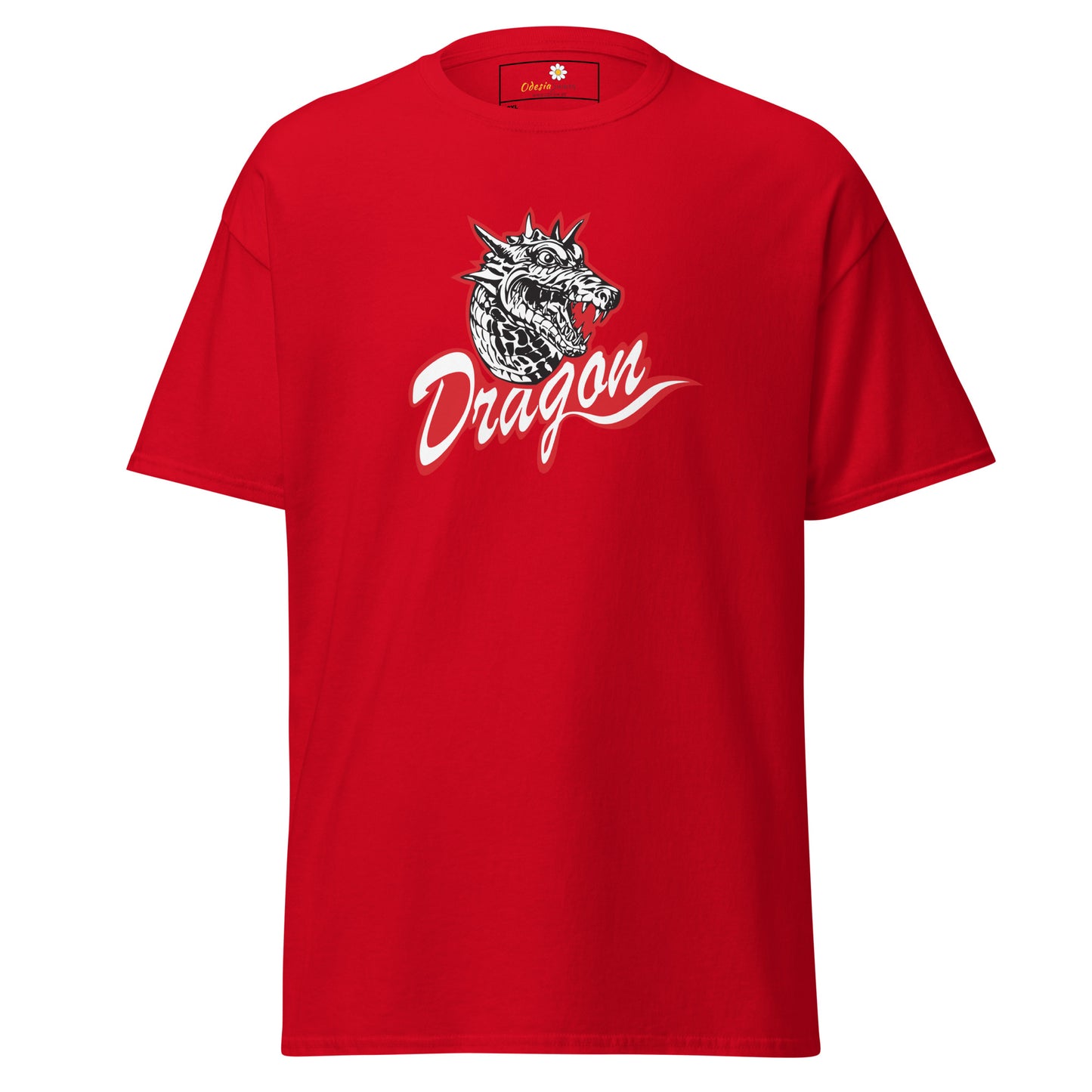 T-shirt classique unisexe - ANIMAUX DRAGON MYSTIQUE - GRAND