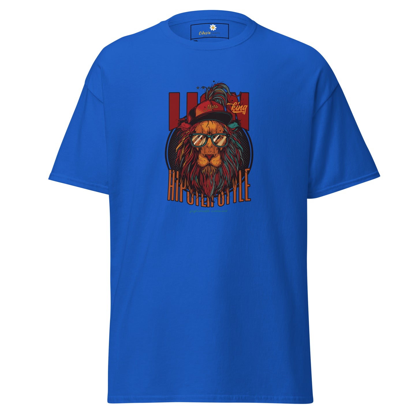 T-shirt classique unisexe - ANIMAUX LION - GRAND