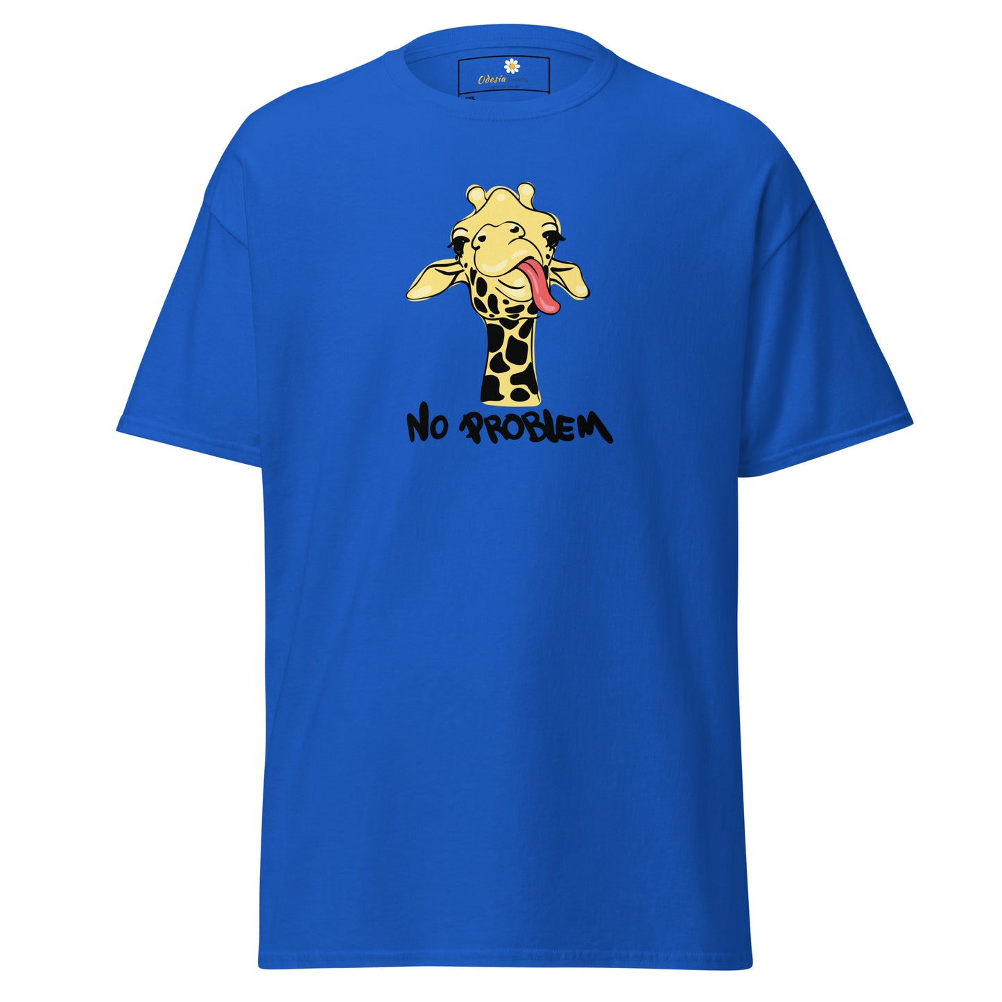 Unisex klassiek t-shirt - FUN GIRAF GEEN PROBLEEM - GROOT
