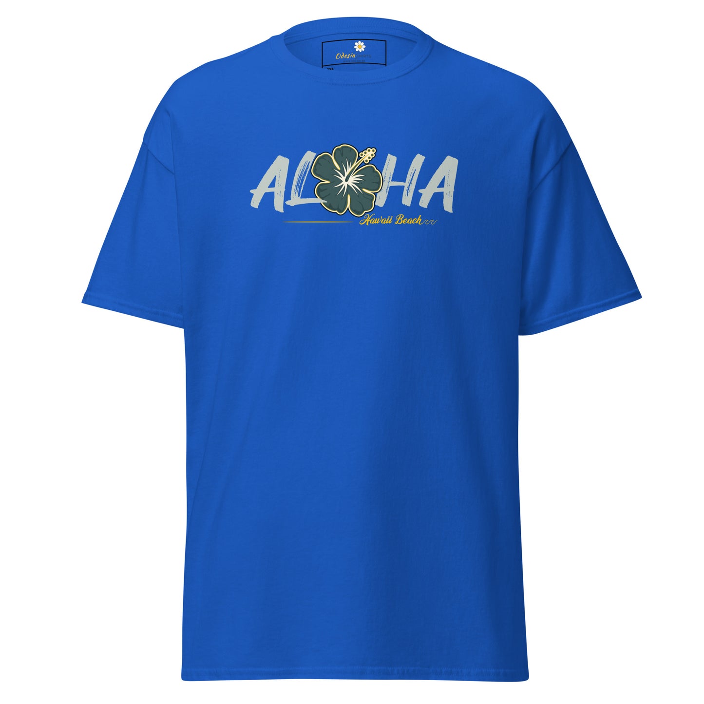 Unisex klassiek t-shirt - SUMMER HAWAI ALOHA - GROOT
