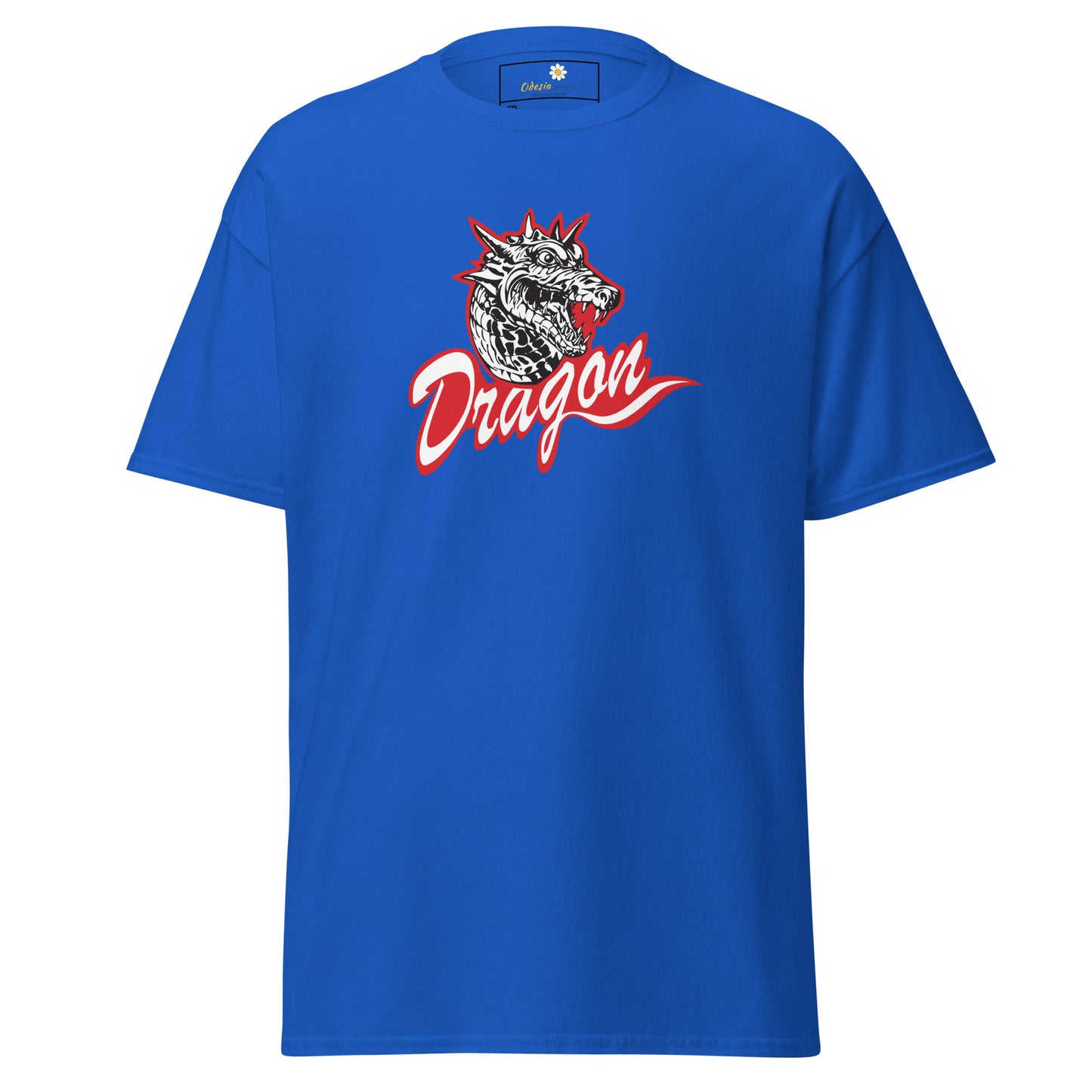 T-shirt classique unisexe - ANIMAUX DRAGON MYSTIQUE - GRAND