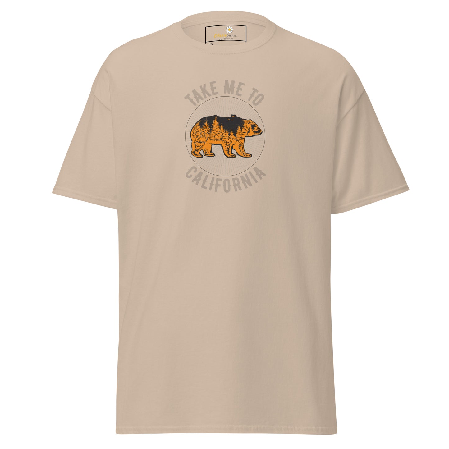 T-shirt classique unisexe - ADVENTURE TAKE ME TO CALIFORNIA - GRAND