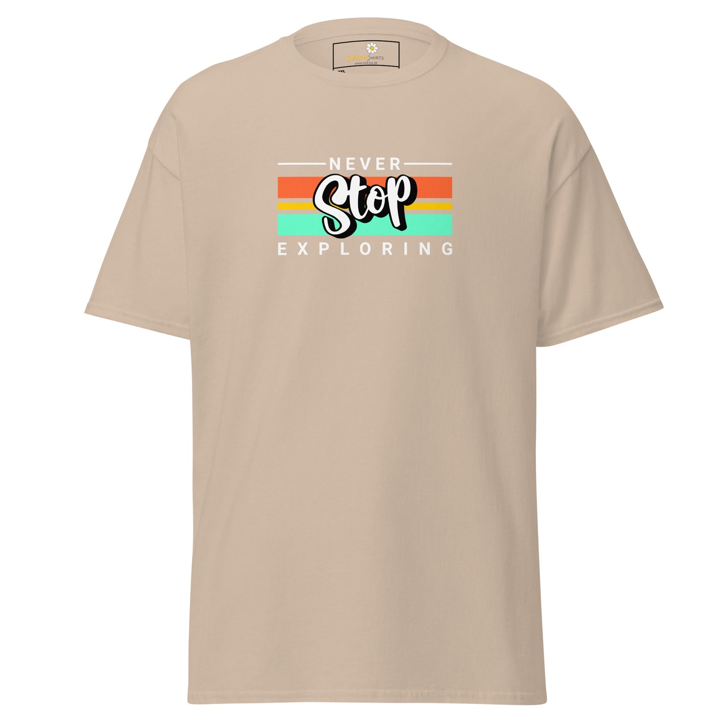 Unisex classic t-shirt - ADVENTURE NEVER STOP EXPLORING 2 - BIG