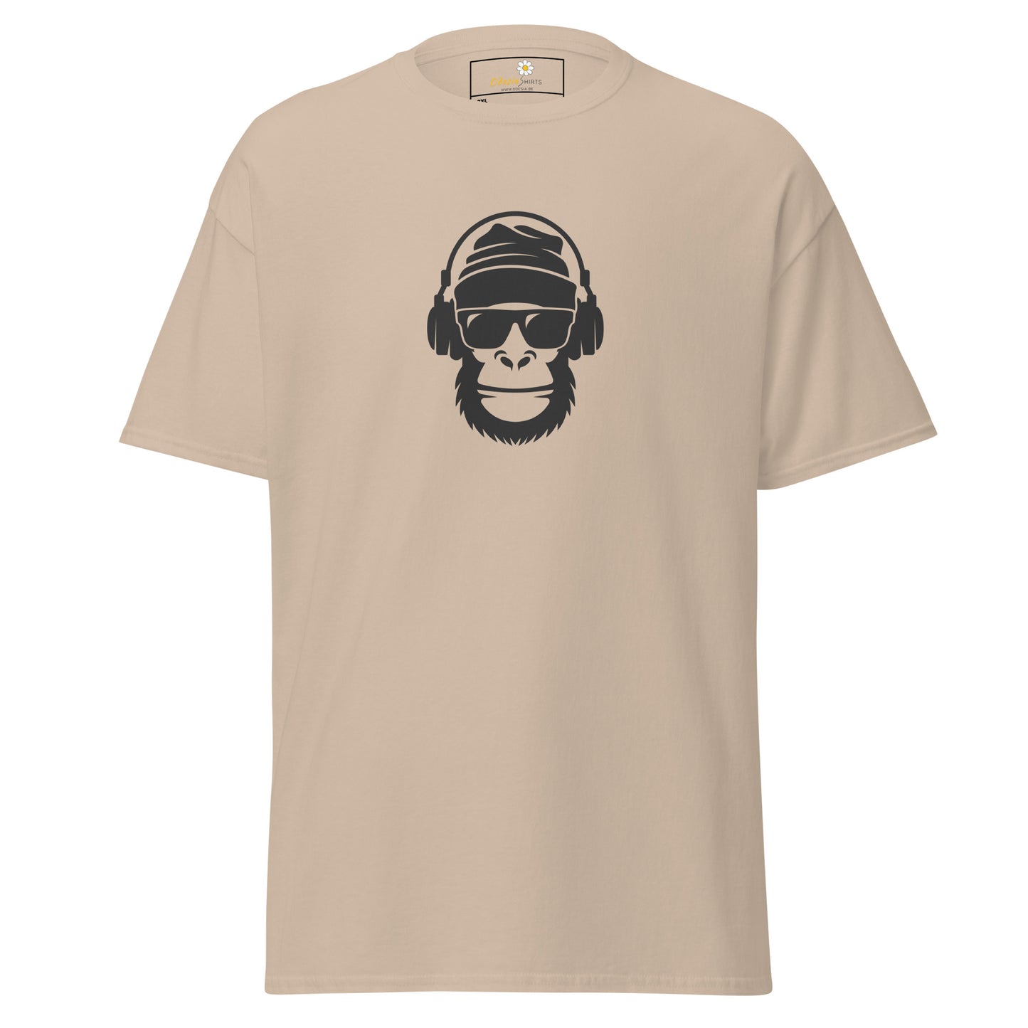 Unisex classic t-shirt - WILDLIFE MONKEY FACE - BIG