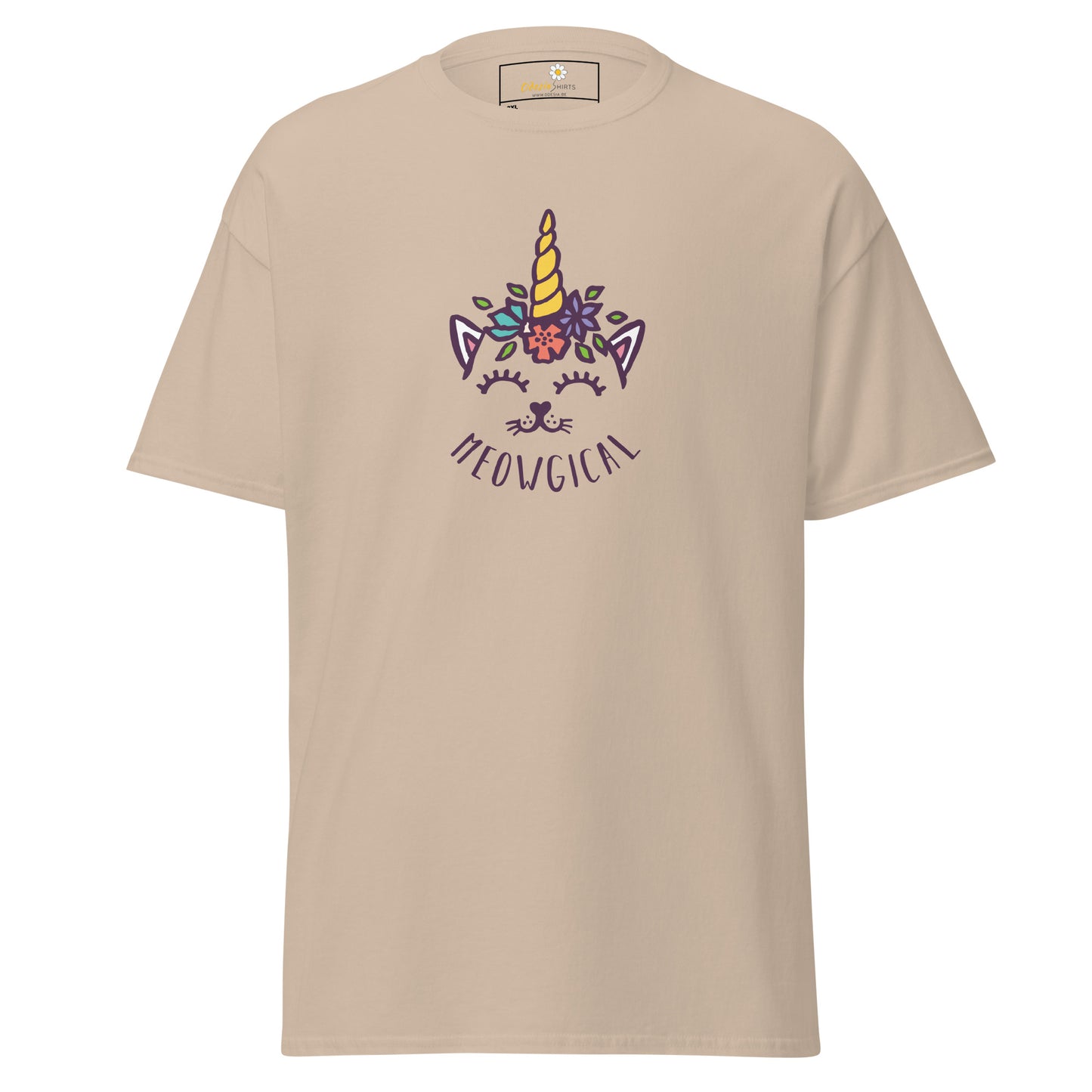 Unisex klassiek t-shirt - ANIMALS CAT MAGICAL - GROOT