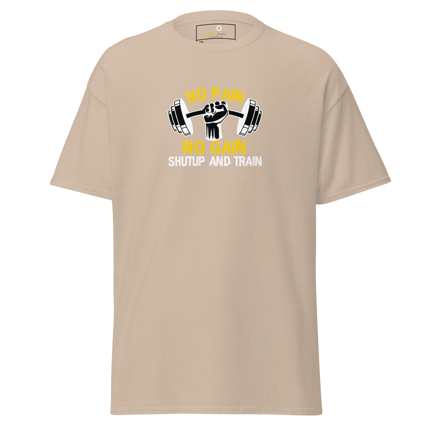 Unisex classic t-shirt - SPORT NO GAIN NO PAIN - BIG